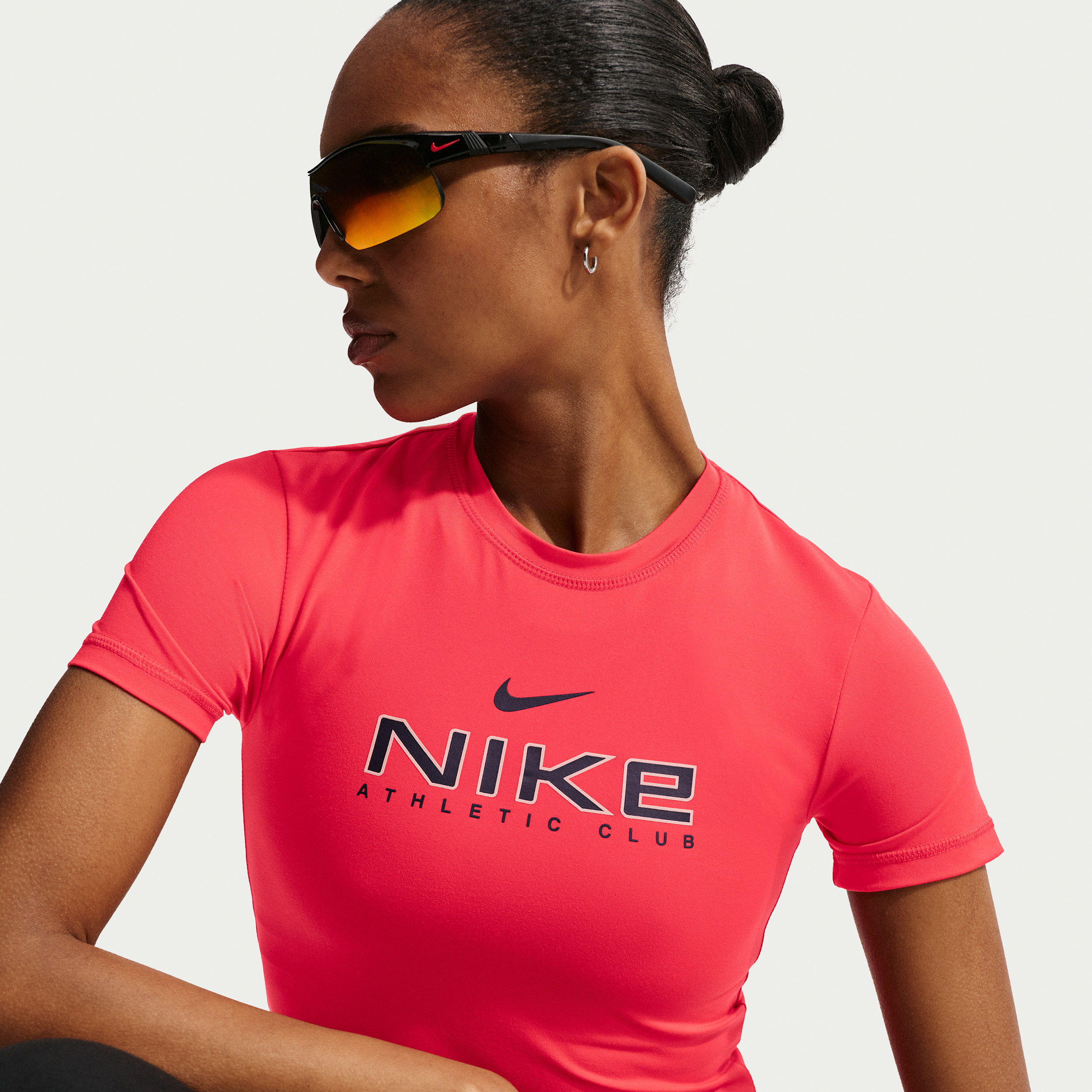 Thumbnail - Nike Kurzarm-T-Shirt (Damen) - Rot