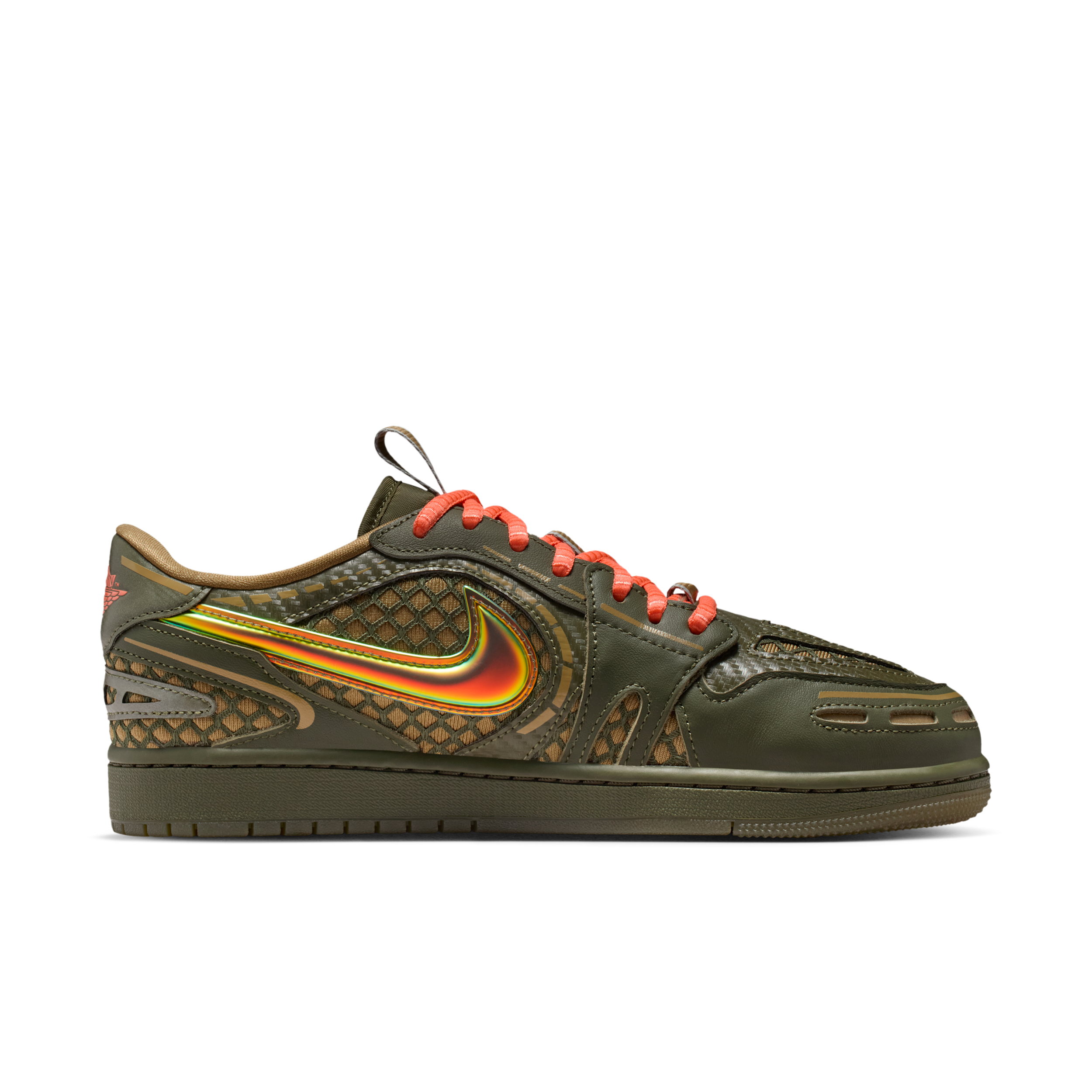 Nike Air Jordan 1 Low Method of Make Women's Shoes - Brown - HQ2186-300