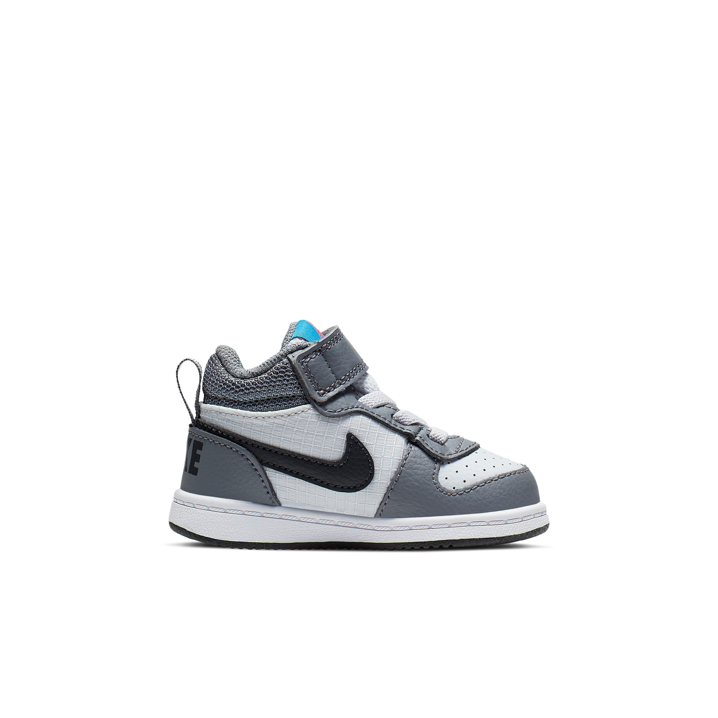 Thumbnail - Nike Court Borough Mid Schuh für Babys und Kleinkinder - Grau