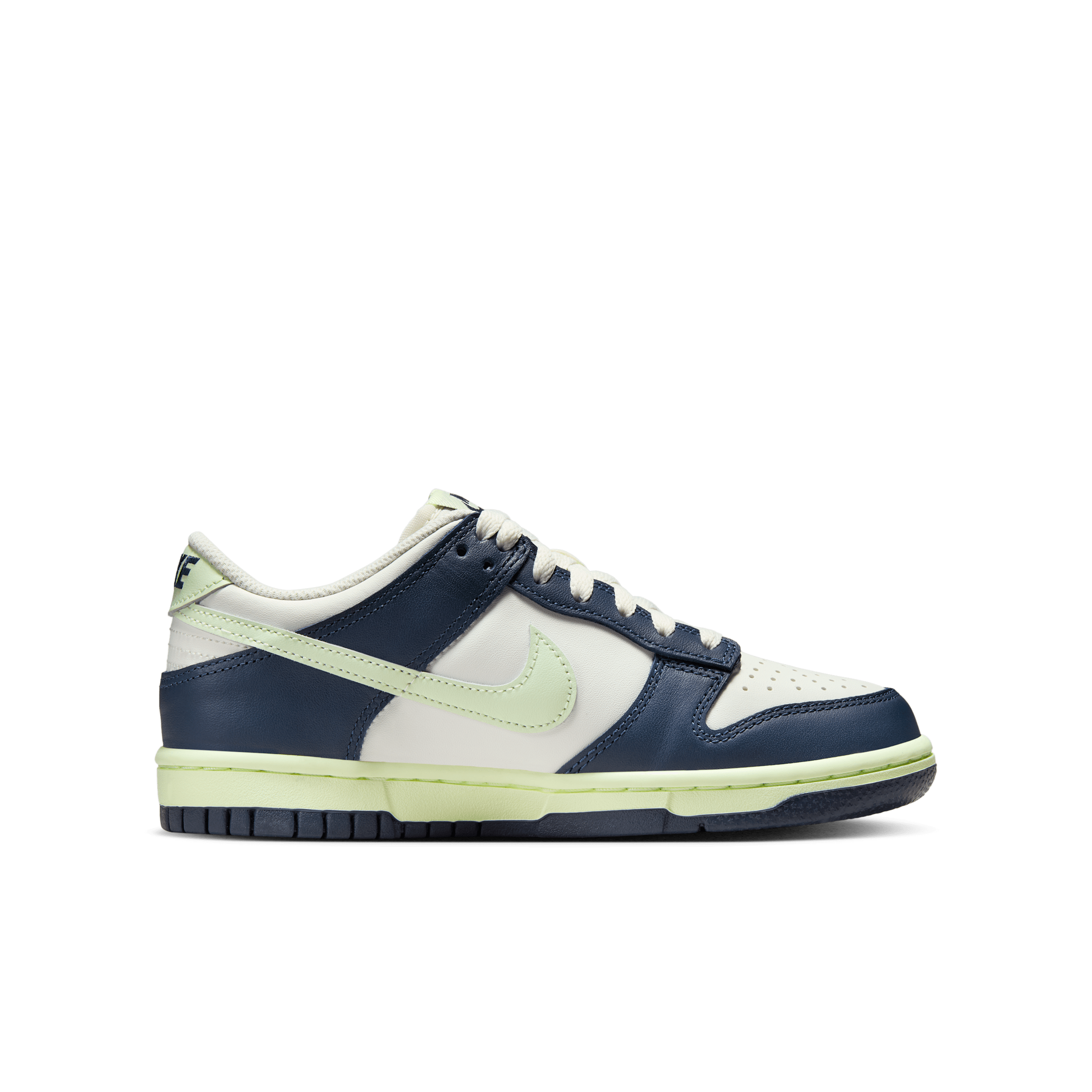 Chaussure Nike Dunk Low pour ado - Blanc