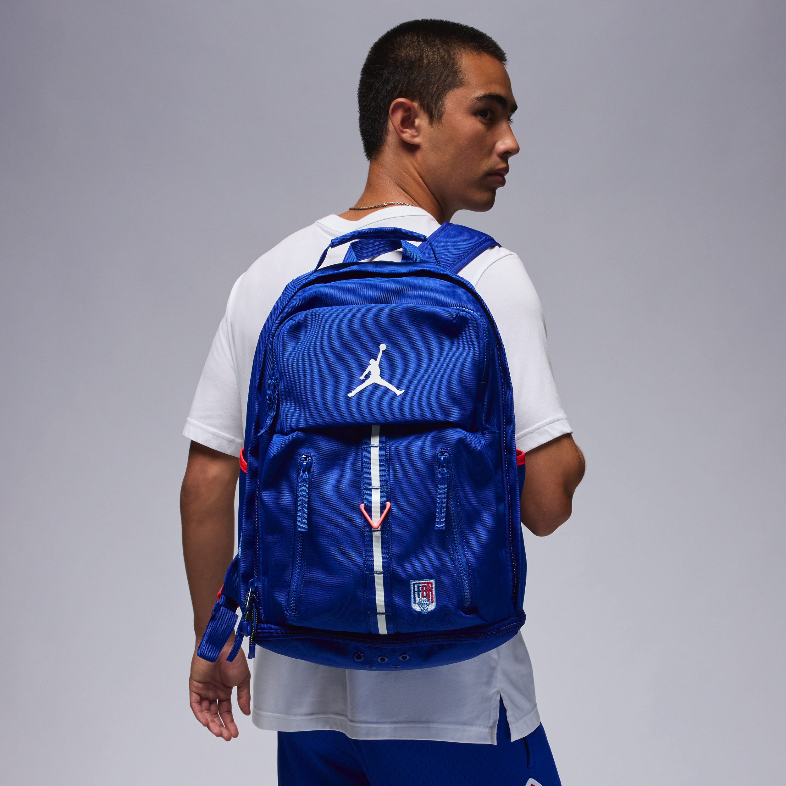 Jordan FFBB rugzak (35 liter) Blauw