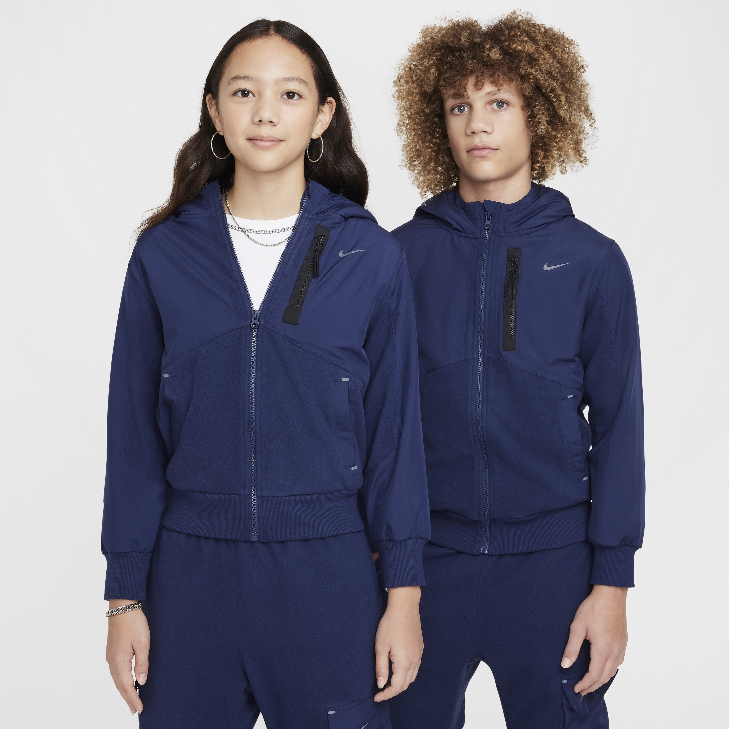 Veste d'hiver Therma-FIT Nike Sportswear City Utility EasyOn pour ado - Bleu