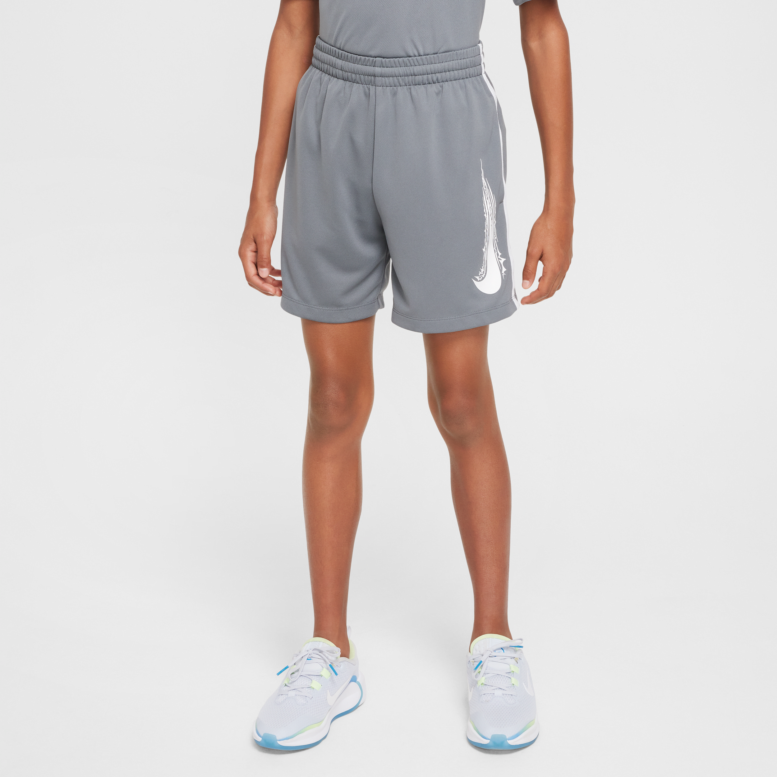 Short Dri-FIT Nike Multi pour ado (garçon) - Gris