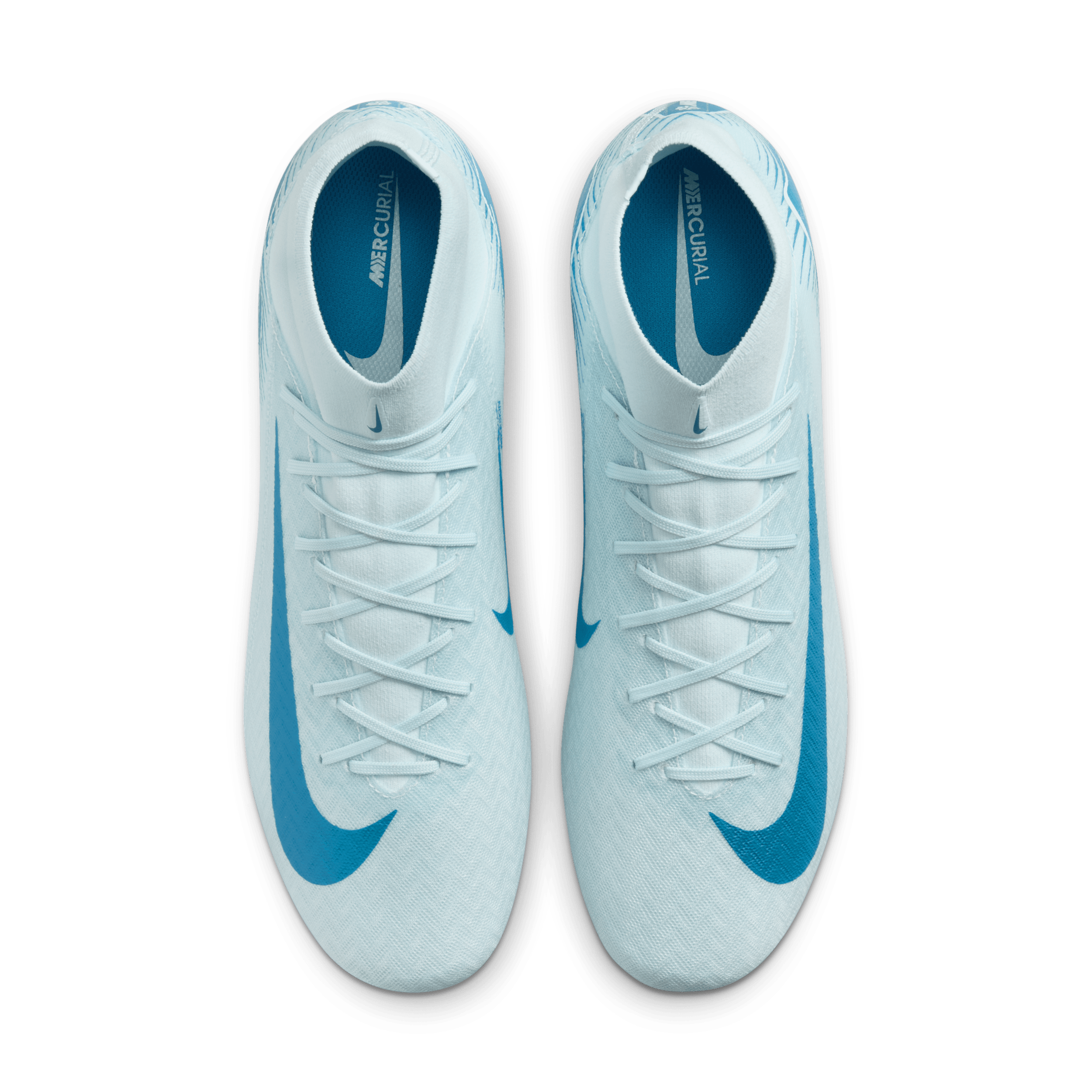 Chaussure de foot montante à crampons multi-surfaces Nike Mercurial Superfly 10 Academy - Bleu