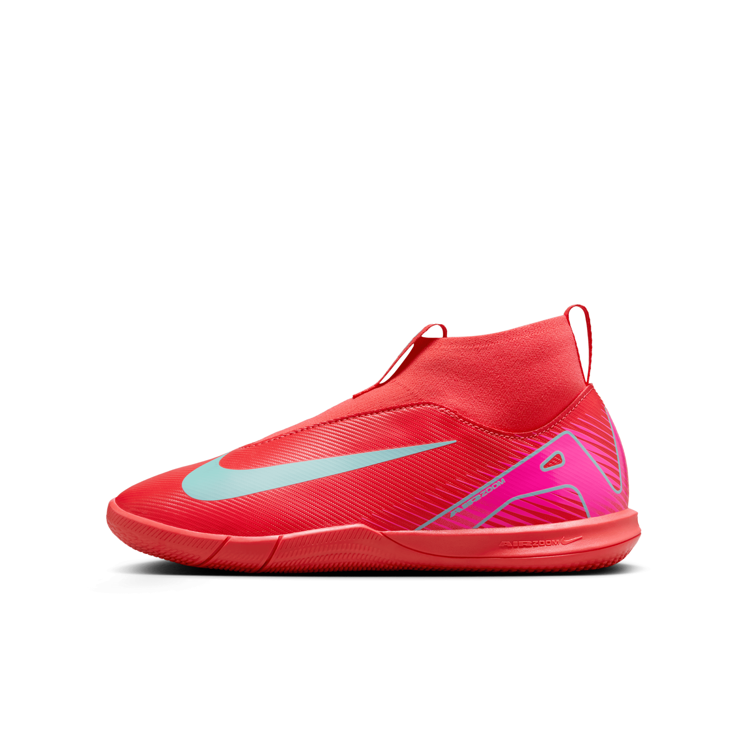 Chaussure de foot en salle montante Nike Jr. Mercurial Superfly 10 Academy pour enfant/ado - Rouge