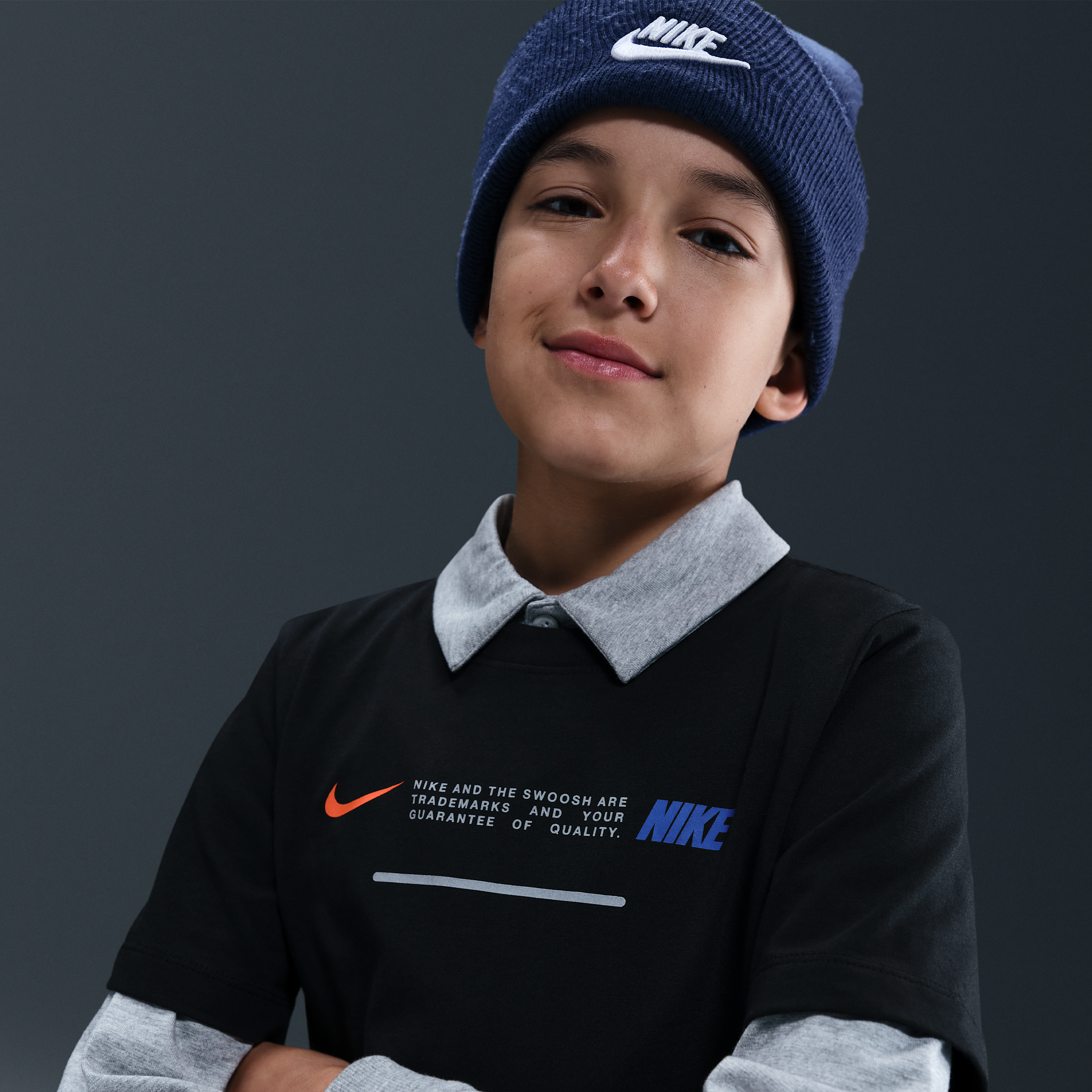 Thumbnail - Nike T-Shirt (ältere Kinder) - Schwarz