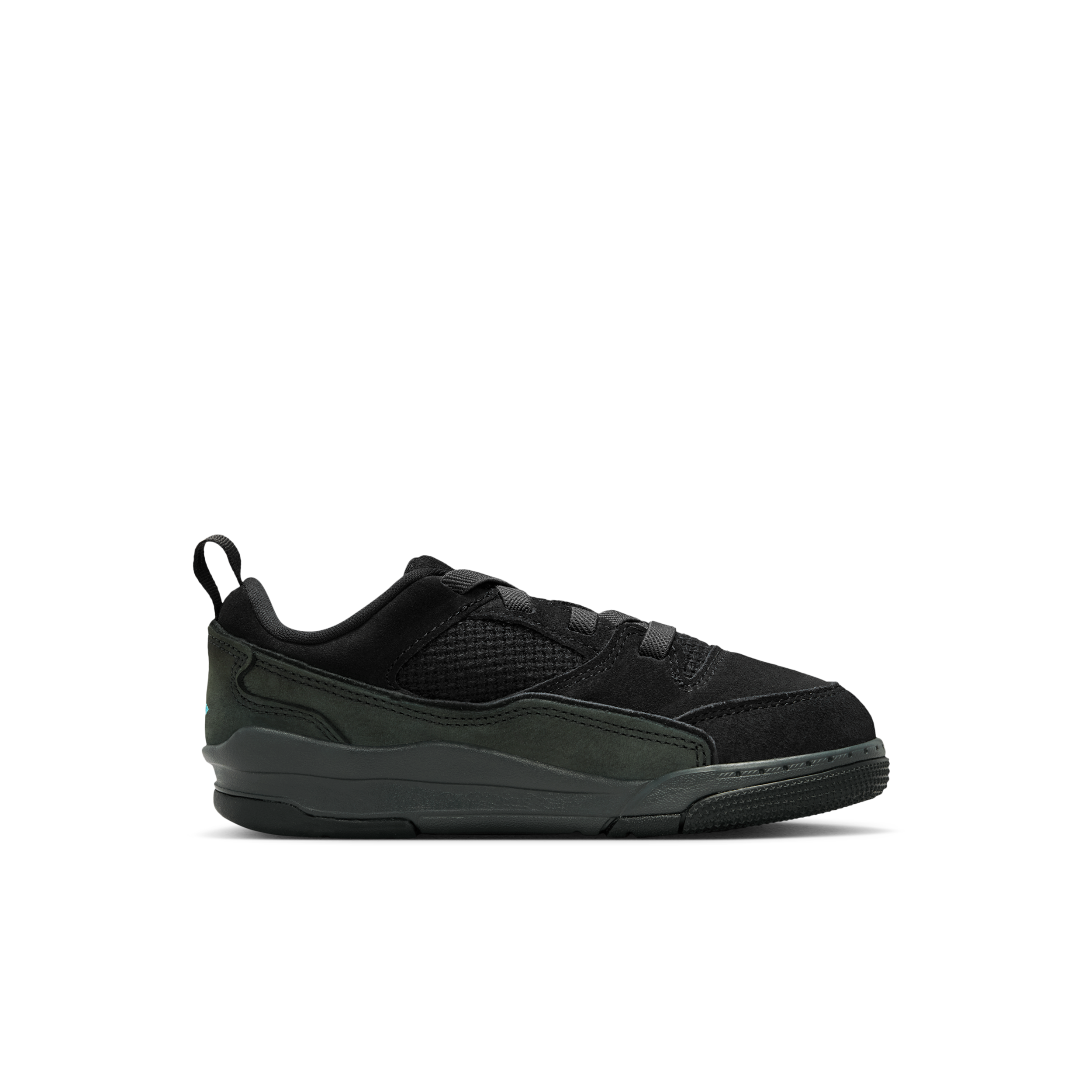 Thumbnail - Jordan Flight Court Schuh (jüngere Kinder) - Schwarz