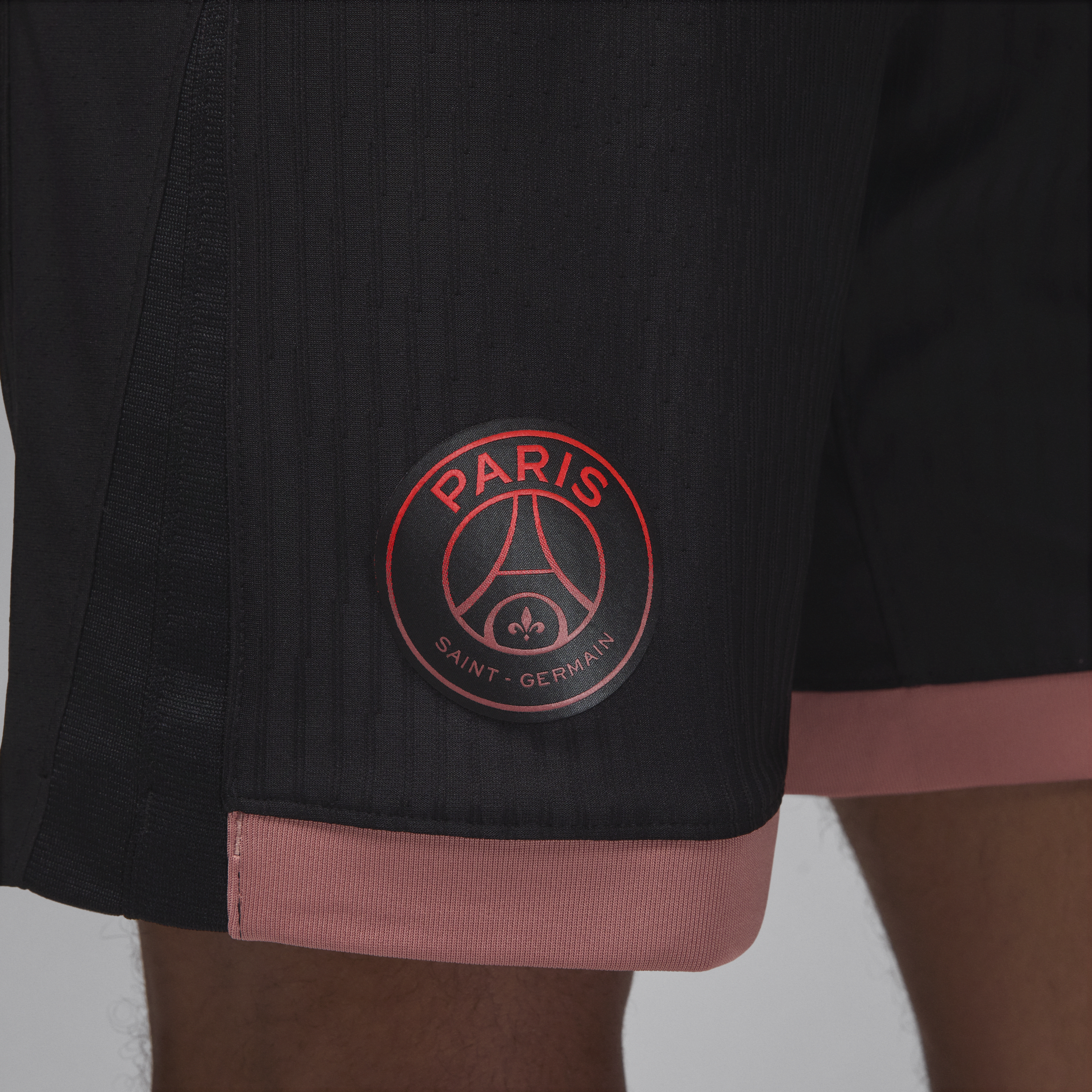 3e short de foot authentique Jordan Dri-FIT ADV Paris Saint-Germain 2023/24 Match pour homme - Noir