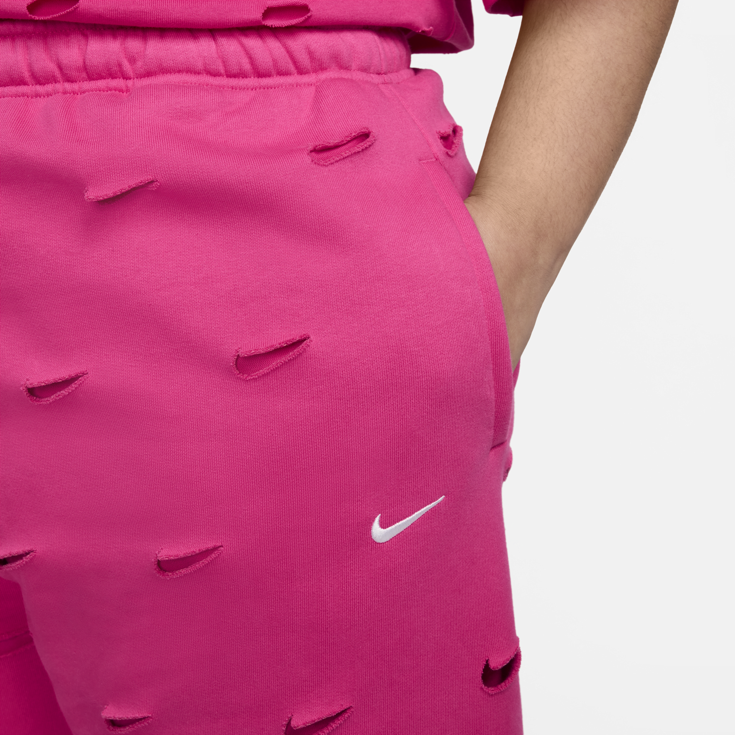 Nike x Jacquemus Swoosh broek Roze