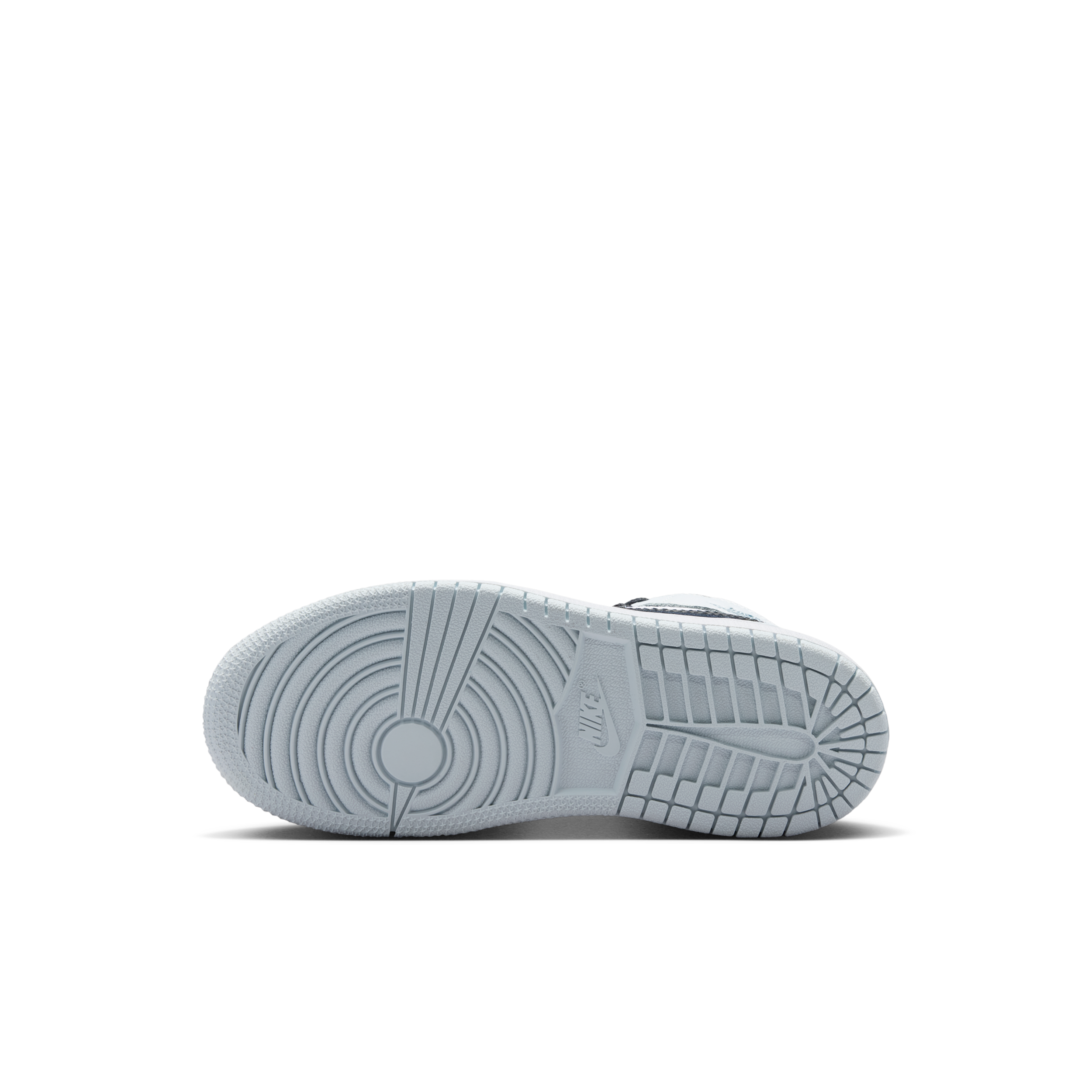 Jordan 1 Mid-sko til mindre børn - sort - DQ8424-002