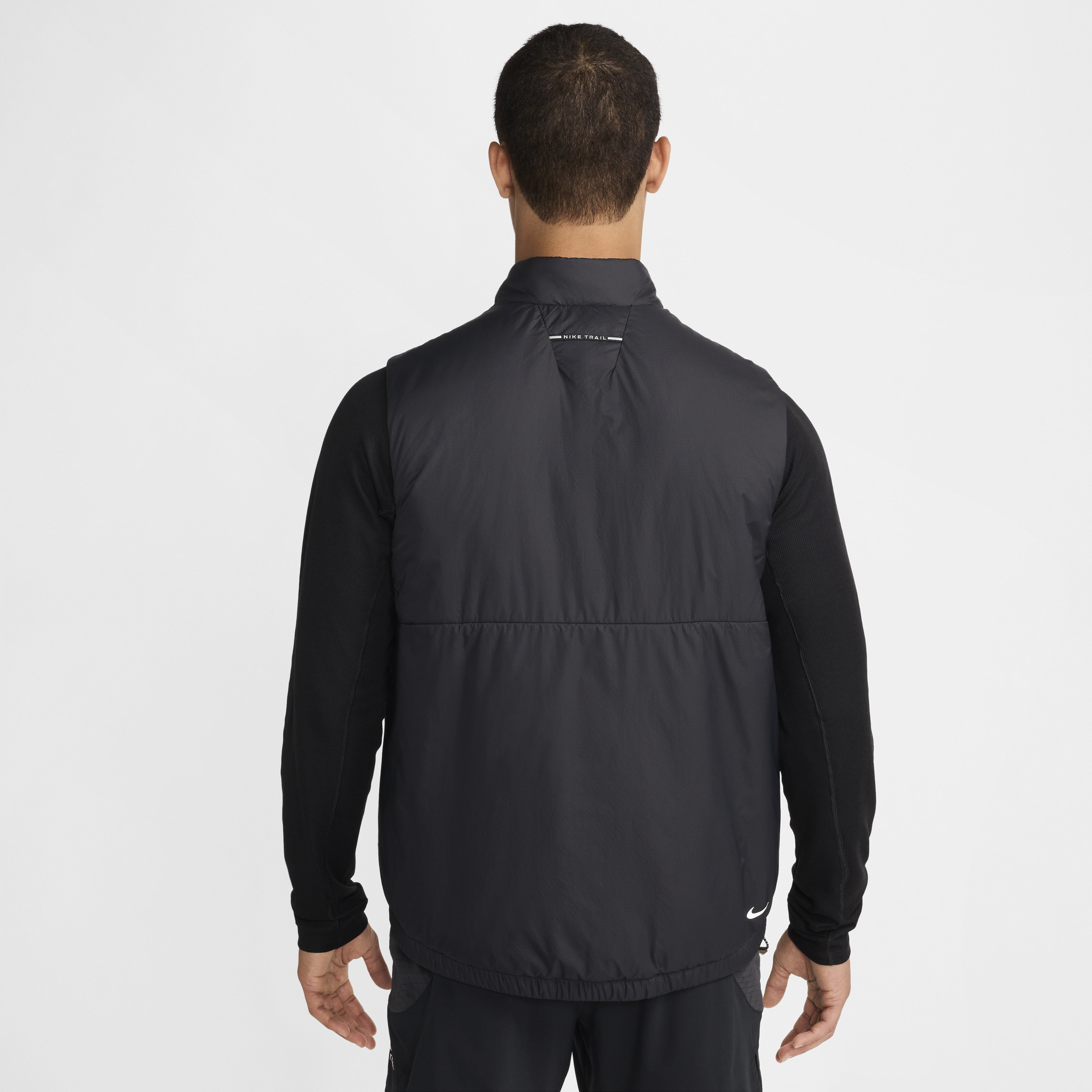 Veste de running sans manches Therma-FIT Nike Trail PrimaLoft® pour homme - Noir