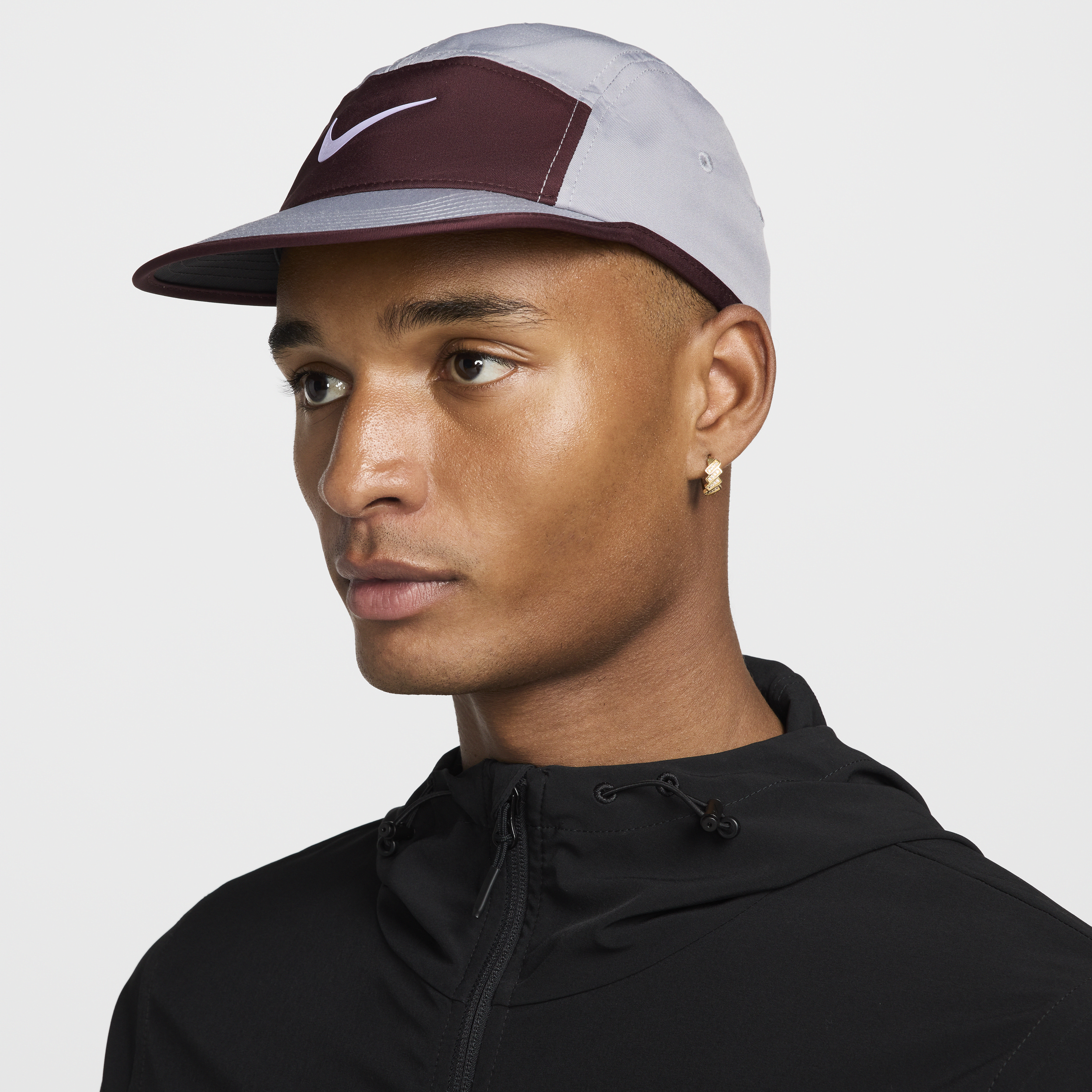 Casquette Swoosh sans structure Nike Dri-FIT Fly - Gris