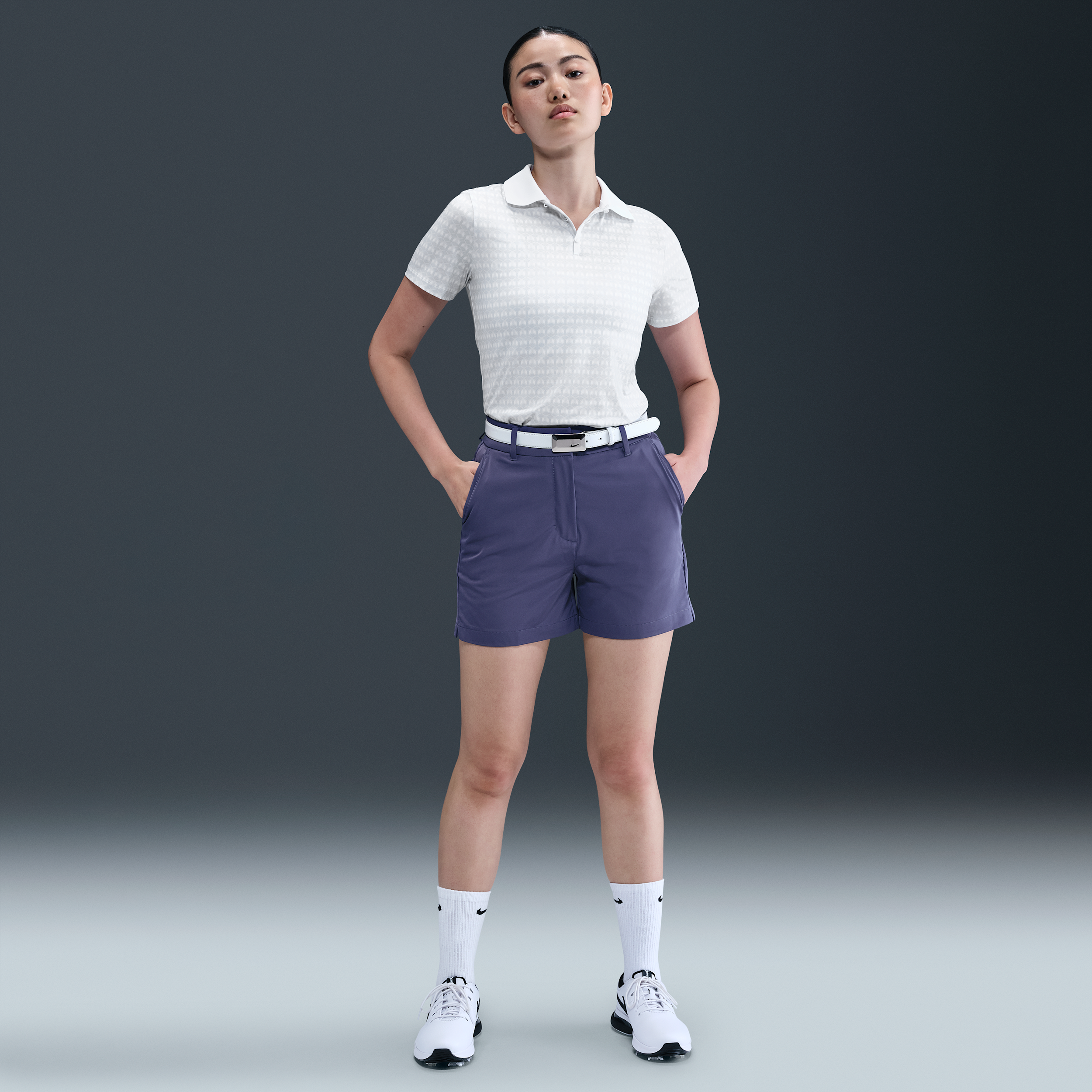Thumbnail - Nike Victory Dri-FIT Golfshorts (Damen) - Lila