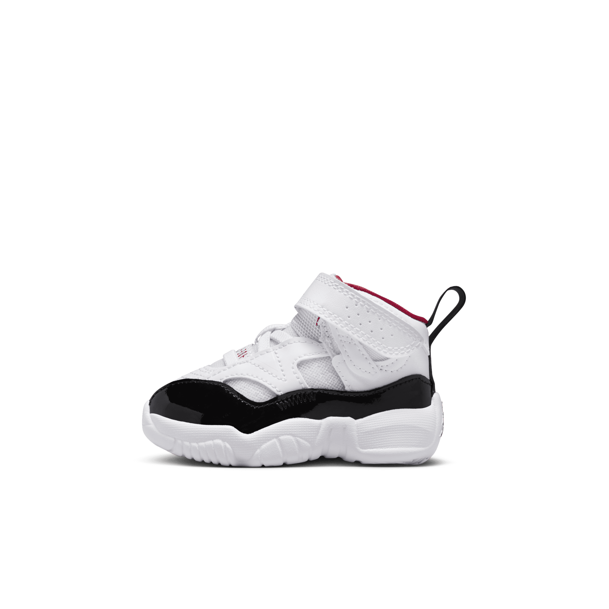 Jumpman Two Trey TD 'White Black Gym Red' | Kid's Size 4 - DQ8433-106