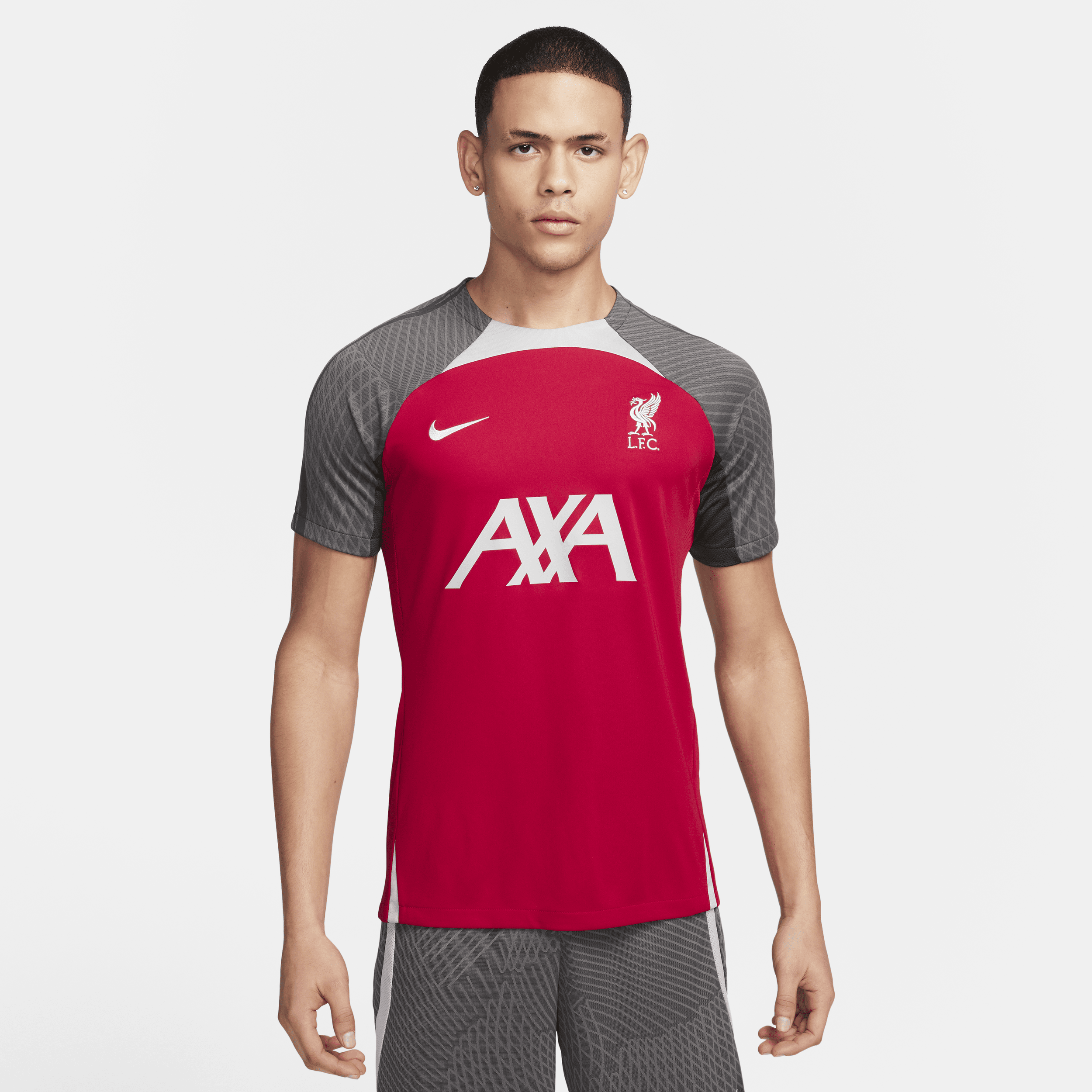 Nike Liverpool FC Strike Dri-FIT knit voetbaltop voor heren Rood