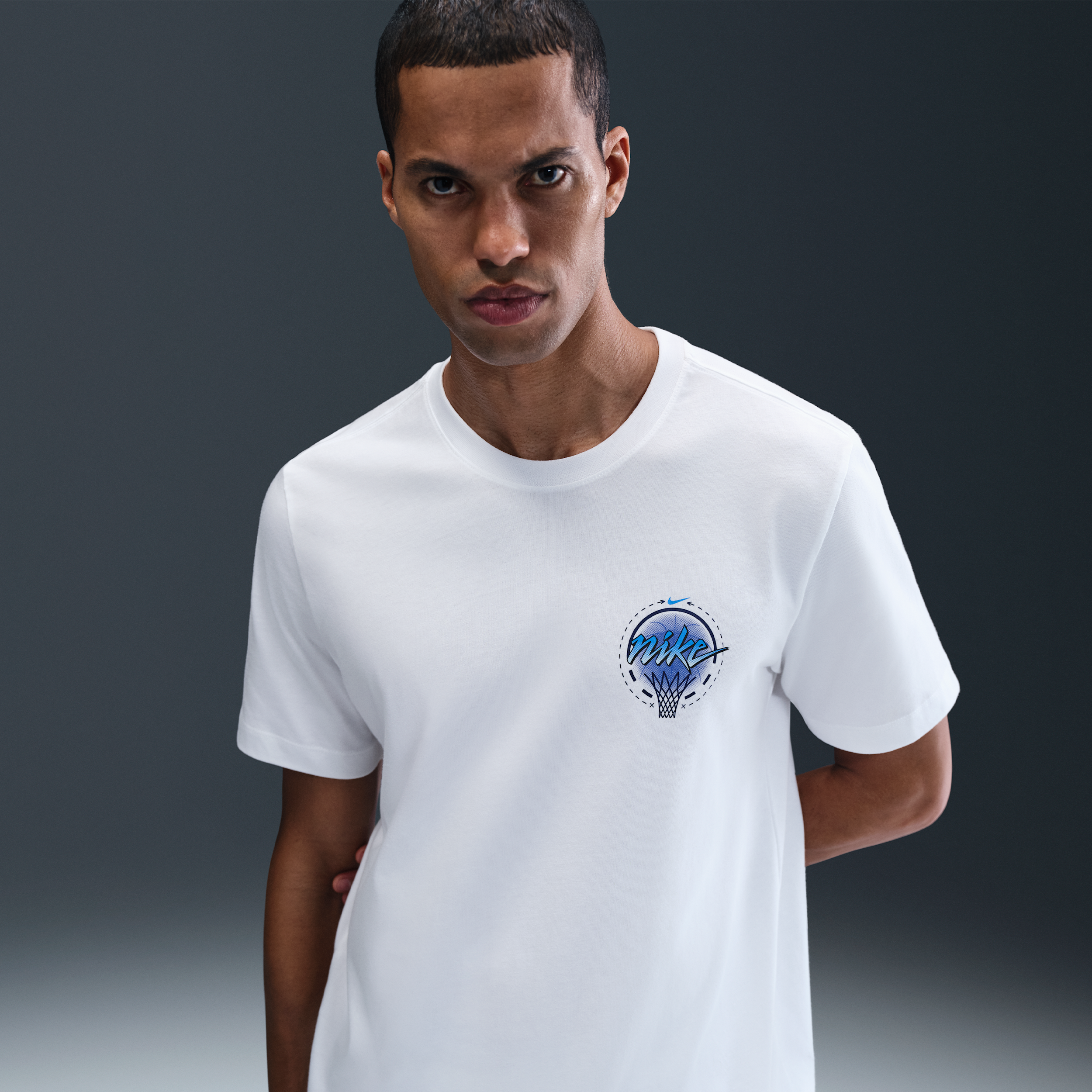 Nike Men's Basketball T-Shirt - White