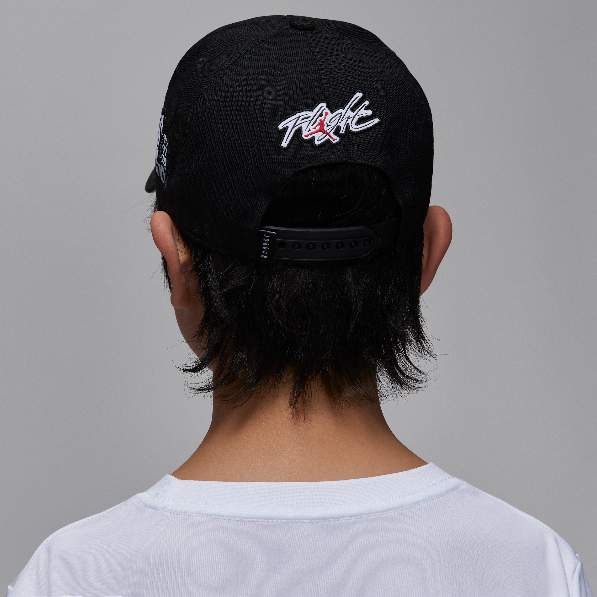 Thumbnail - Jordan Cap mit gebogenem Schirm (ältere Kinder) - Schwarz