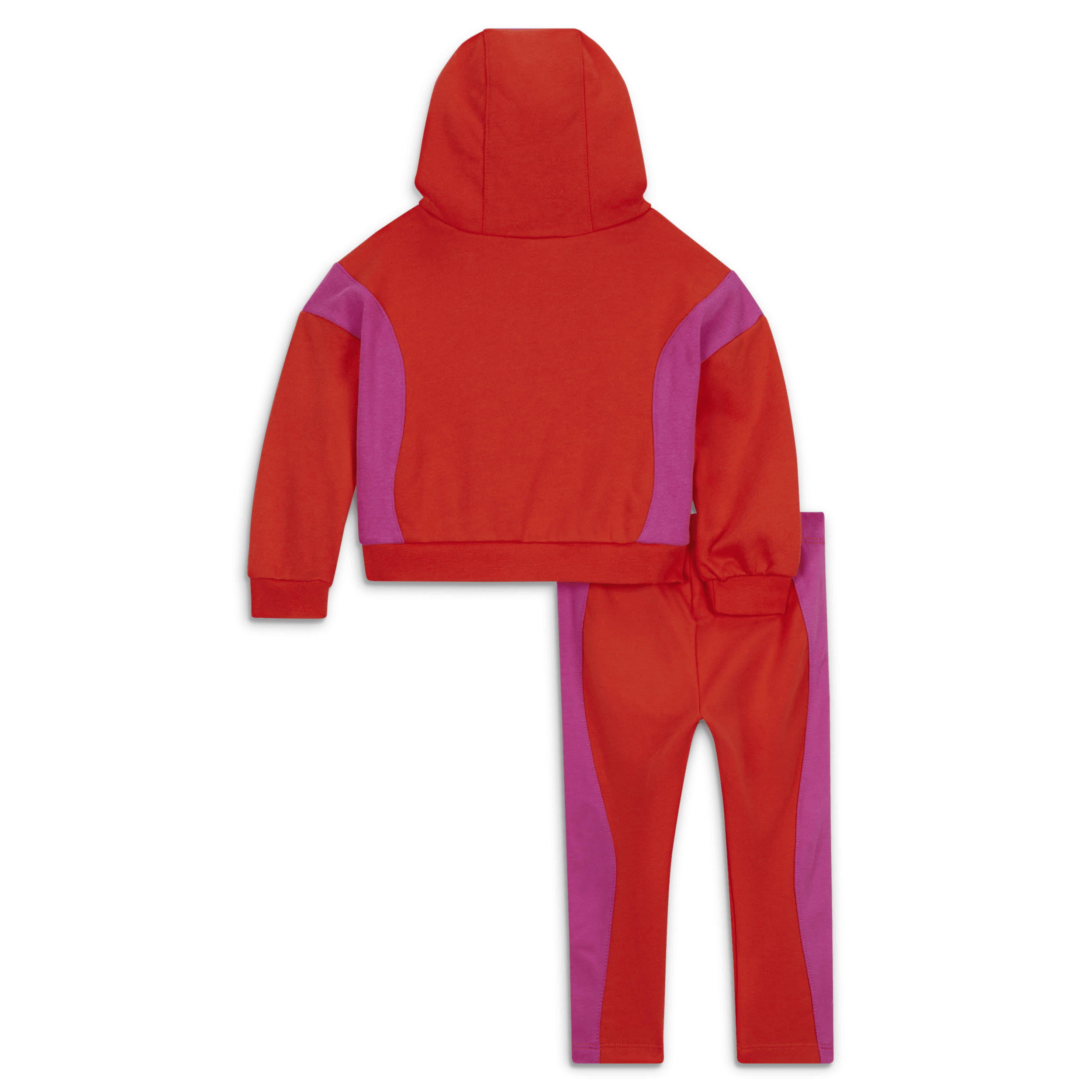 Thumbnail - Nike Air French Terry Pullover und Leggings Set für Babys (12–24 M) - Rot