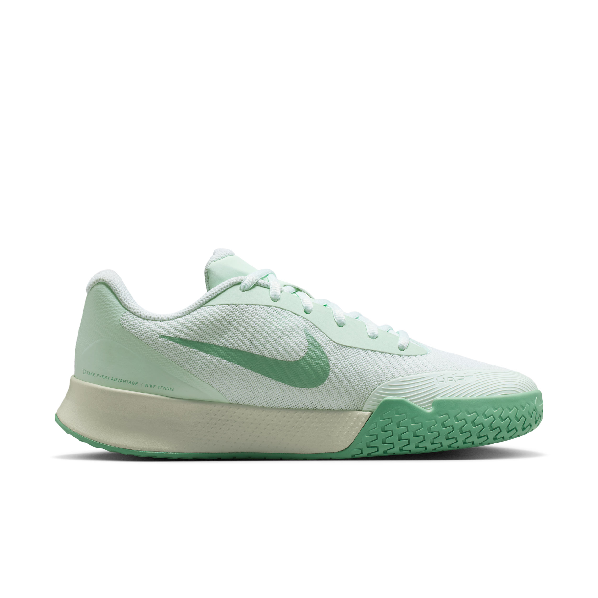 Nike Vapor Lite 3-tennissko til hardcourt til kvinder - grøn - FZ2156-301