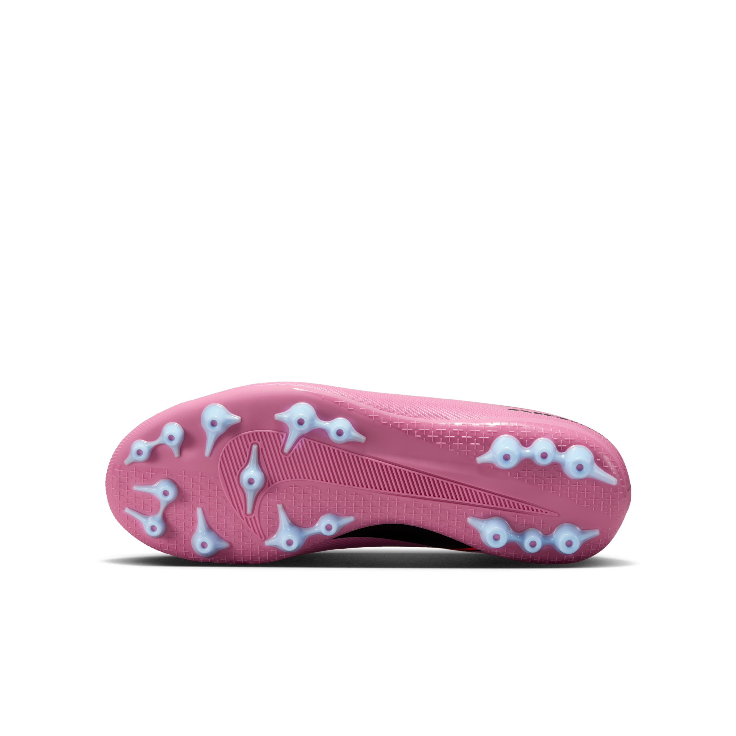 Thumbnail - Nike Jr. Mercurial Superfly 10 Academy High-Top-Fußballschuh für Kunstrasen (jüngere/ältere Kinder) - Pink