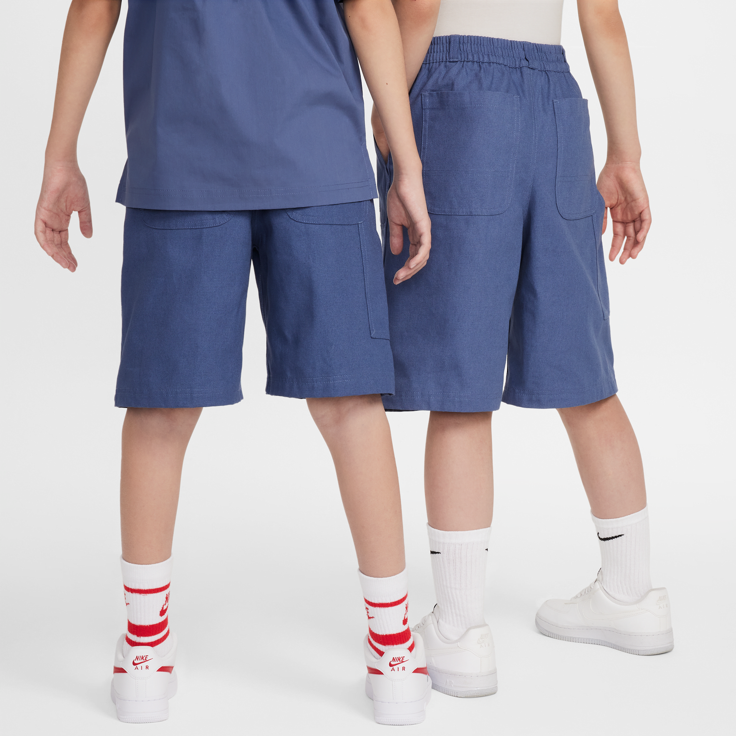Thumbnail - Nike Sportswear Metro Ground Workwear-Shorts (ältere Kinder) - Blau
