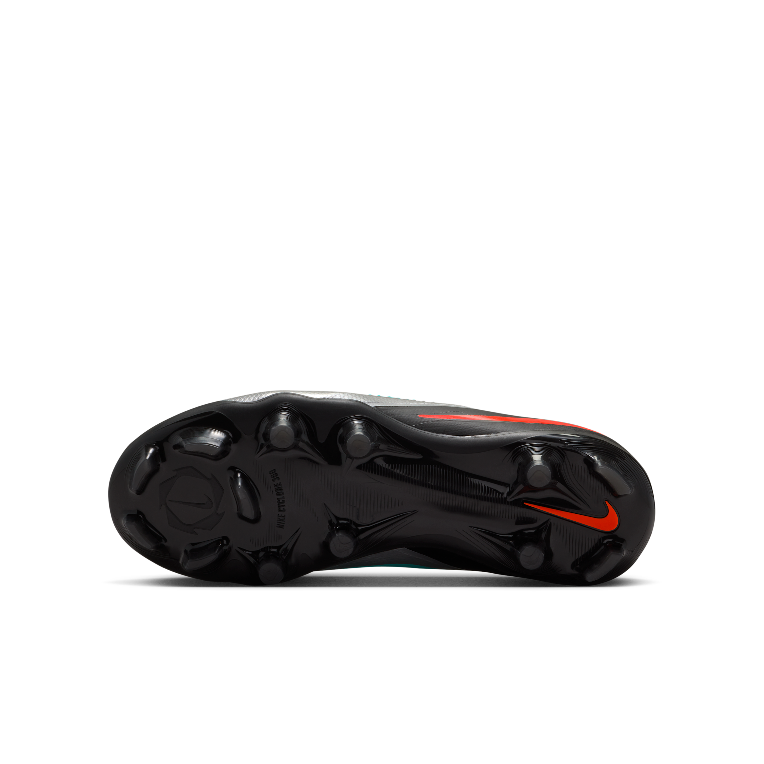Thumbnail - Nike Jr. Phantom 6 Pro LE Low-Top-Fußballschuh für verschiedene Böden (jüngere Kinder) - Grau