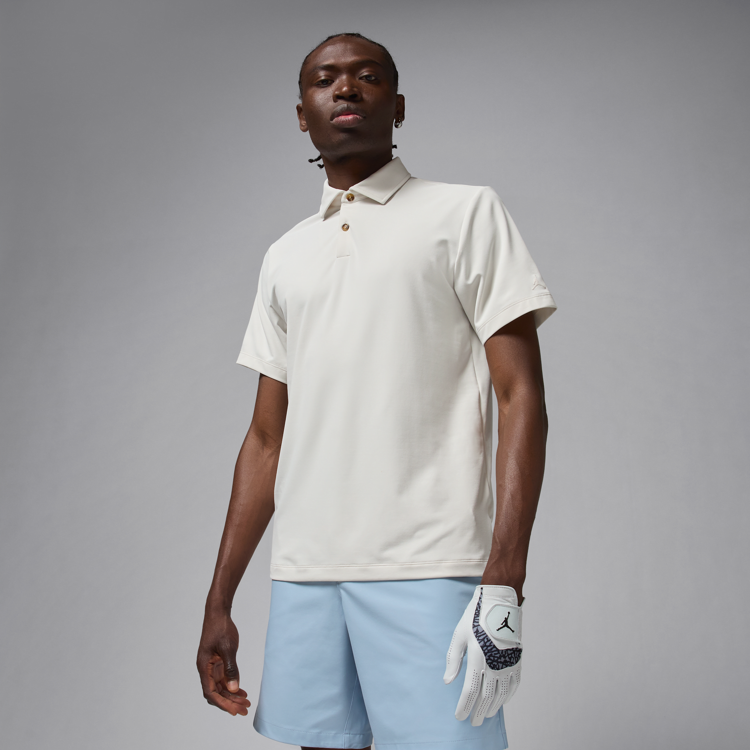 Thumbnail - Jordan Sport Golf-Poloshirt (Herren) - Grau