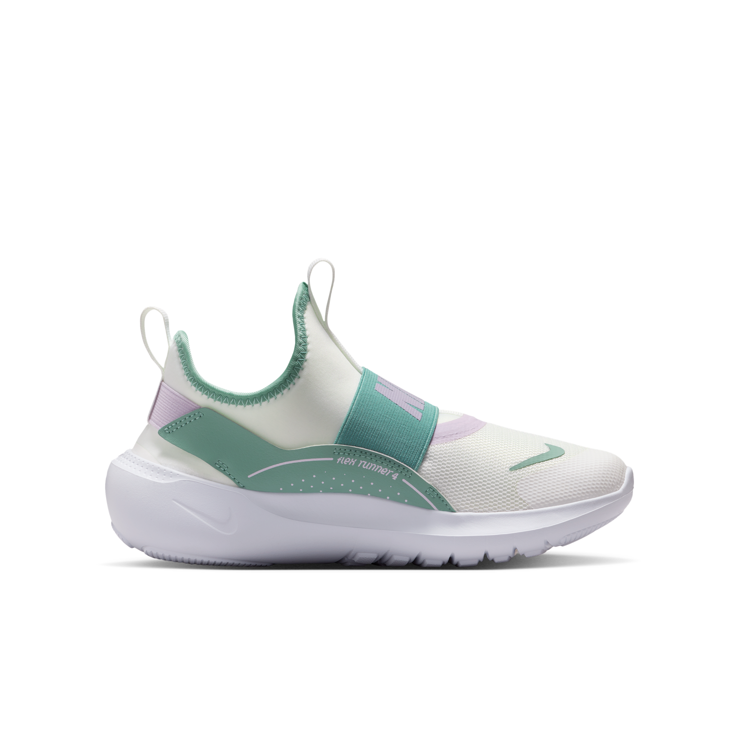 Thumbnail - Nike Flex Runner 4 Laufschuh (ältere Kinder) - Weiß