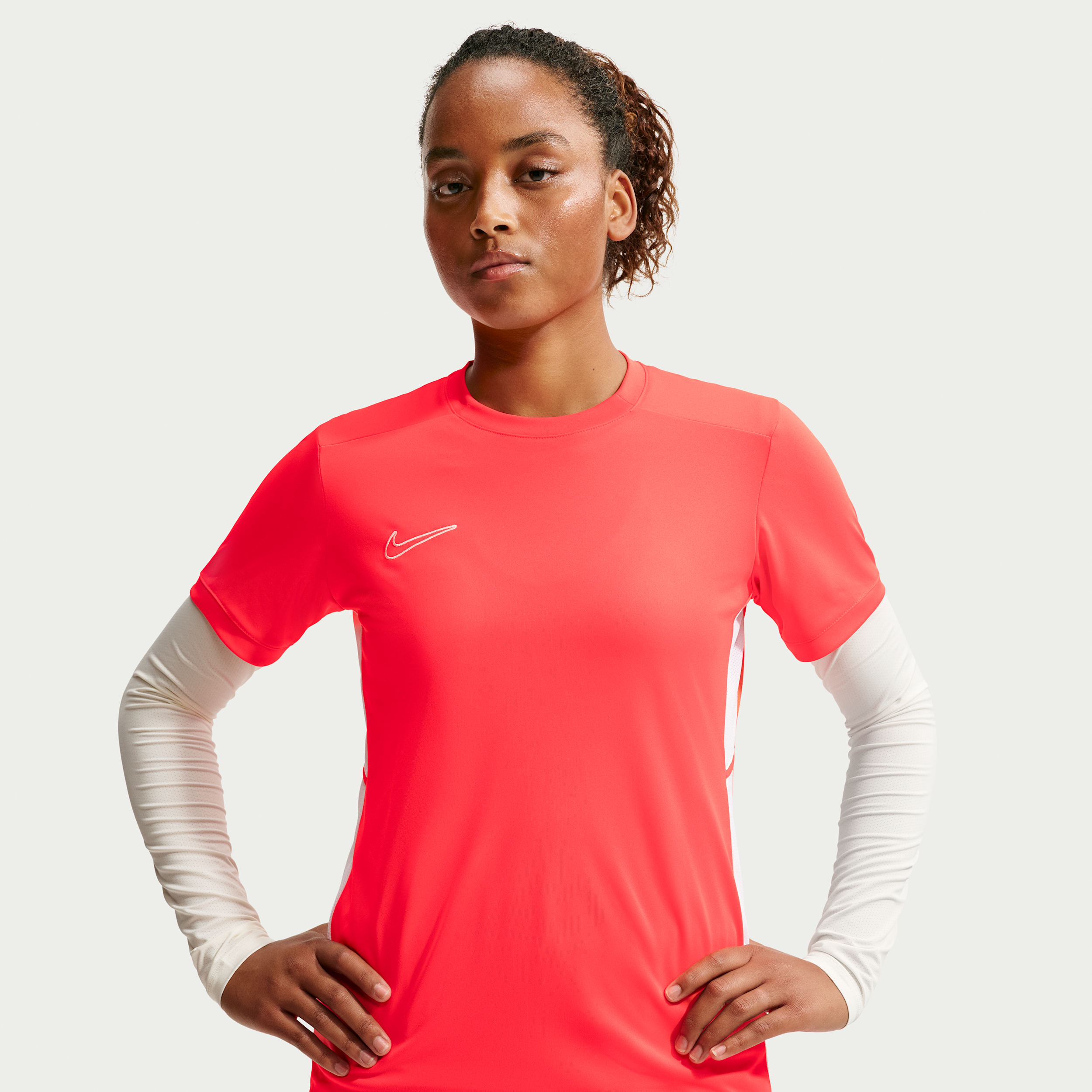 Nike Academy Dri-FIT fodboldtrøje til kvinder - rød