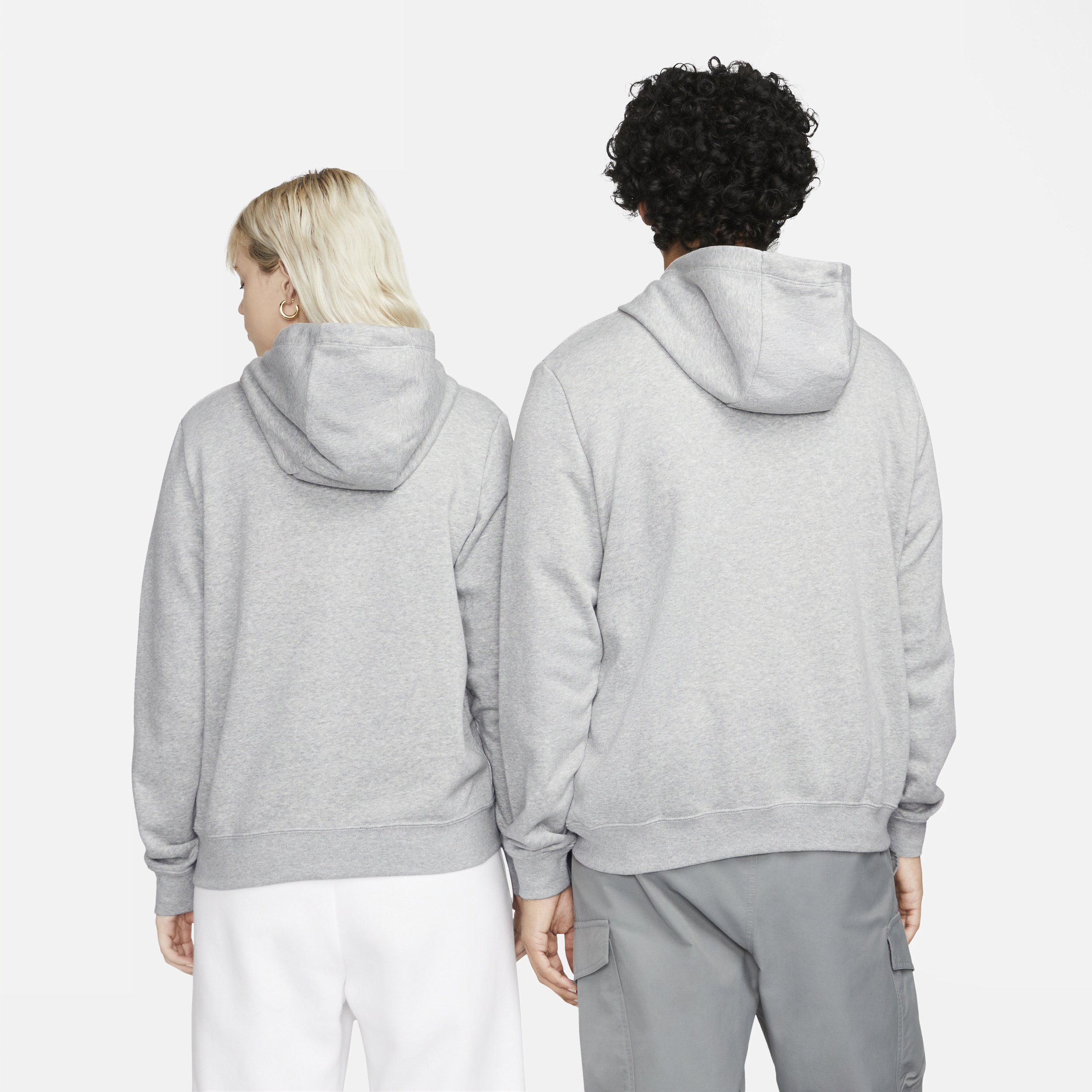 Sweat à capuche Nike Sportswear Club Fleece pour Femme - Gris