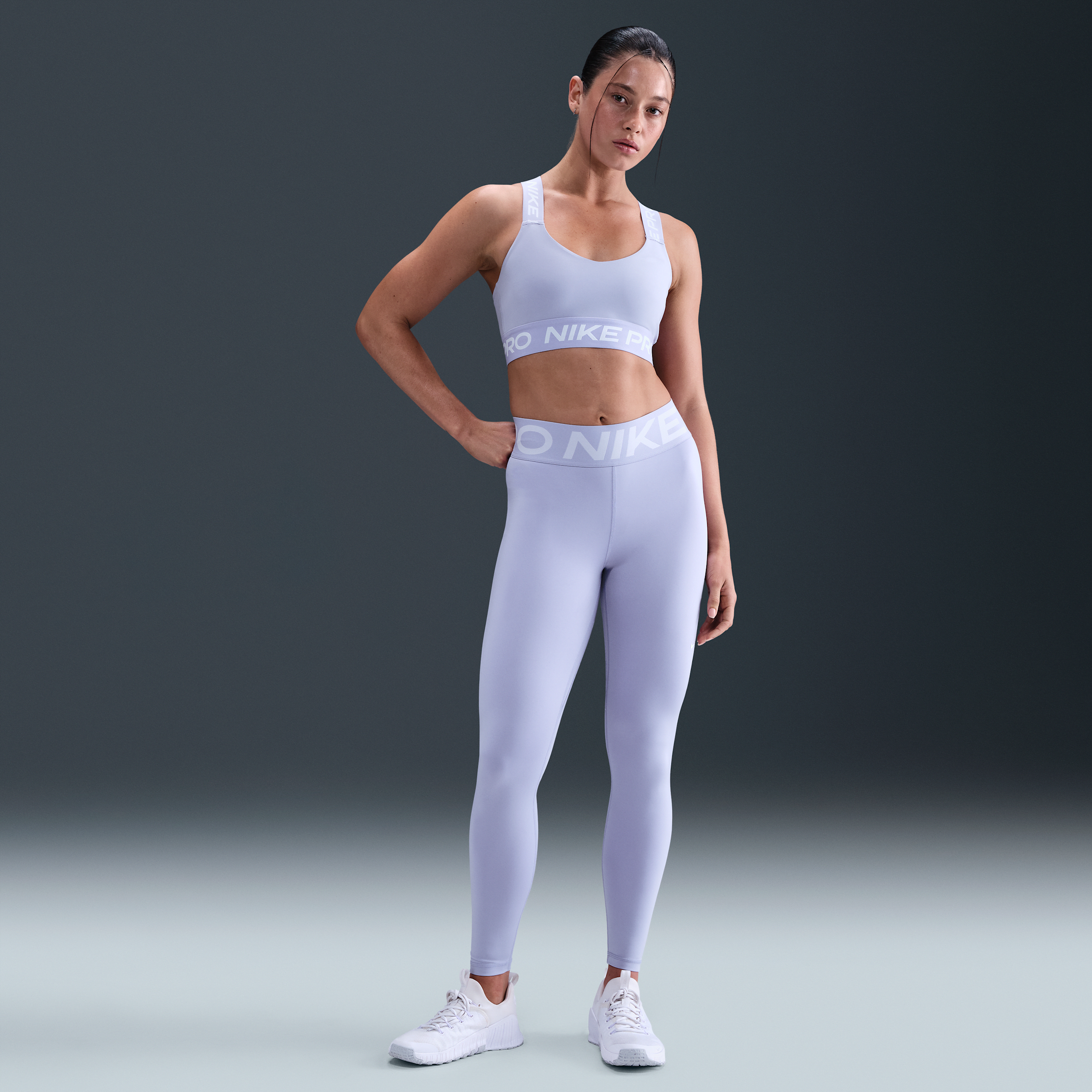 Legging long taille haute Nike Pro Sculpt pour femme - Pourpre