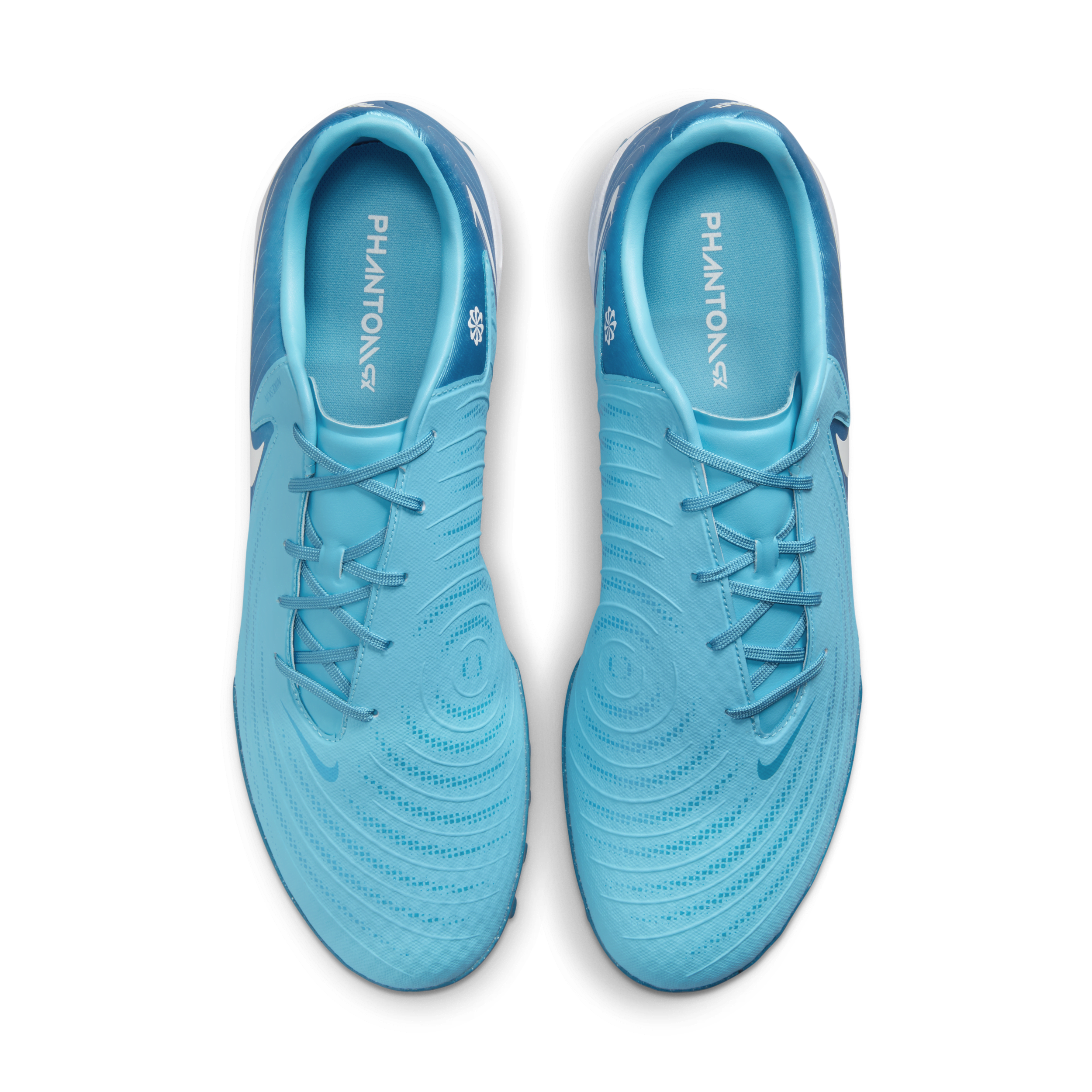 Chaussure de foot basse TF Nike Phantom GX 2 Academy - Bleu