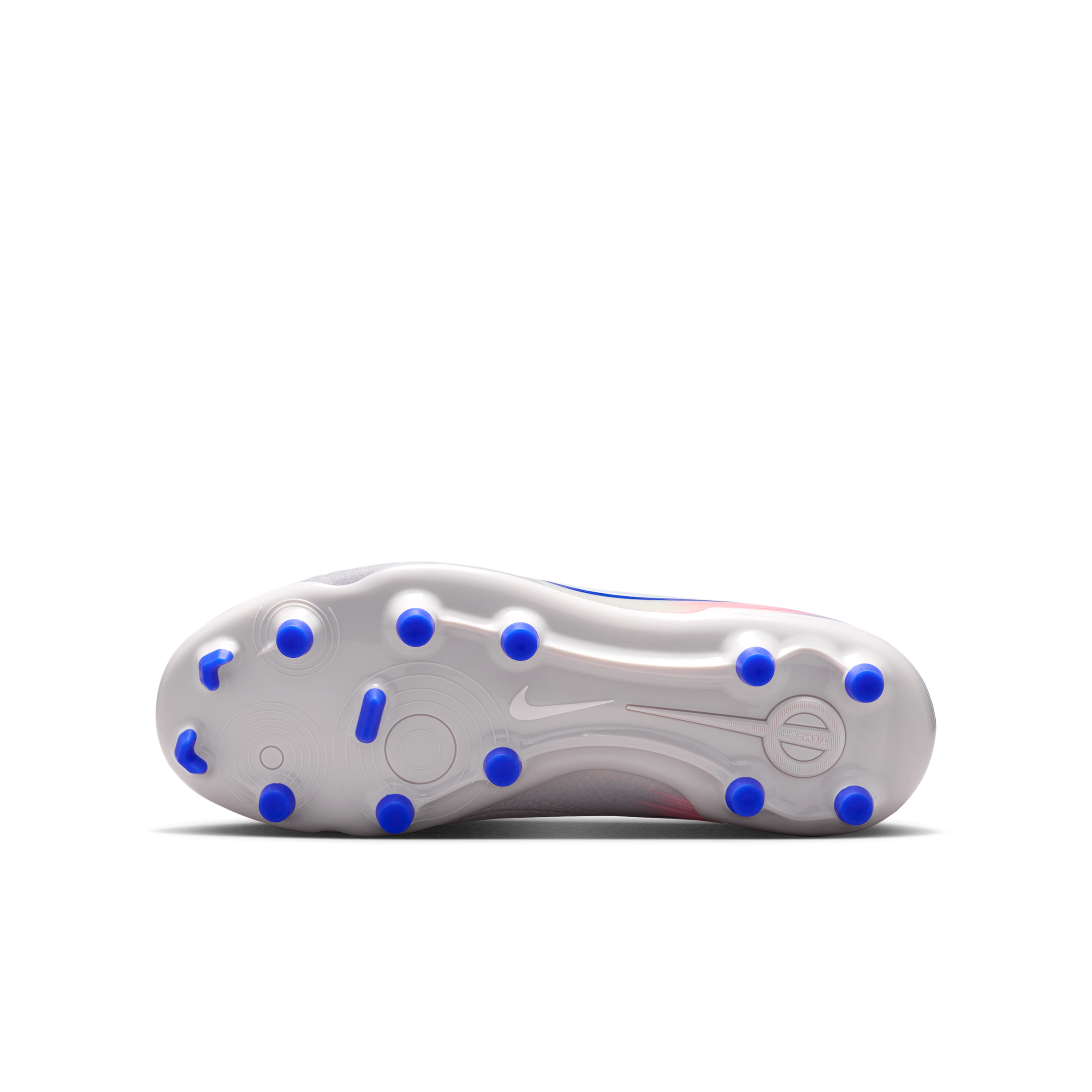 Thumbnail - Nike United Jr. Tiempo Legend 10 Academy Low-Top-Fußballschuh für verschiedene Böden (ältere Kinder) - Grau