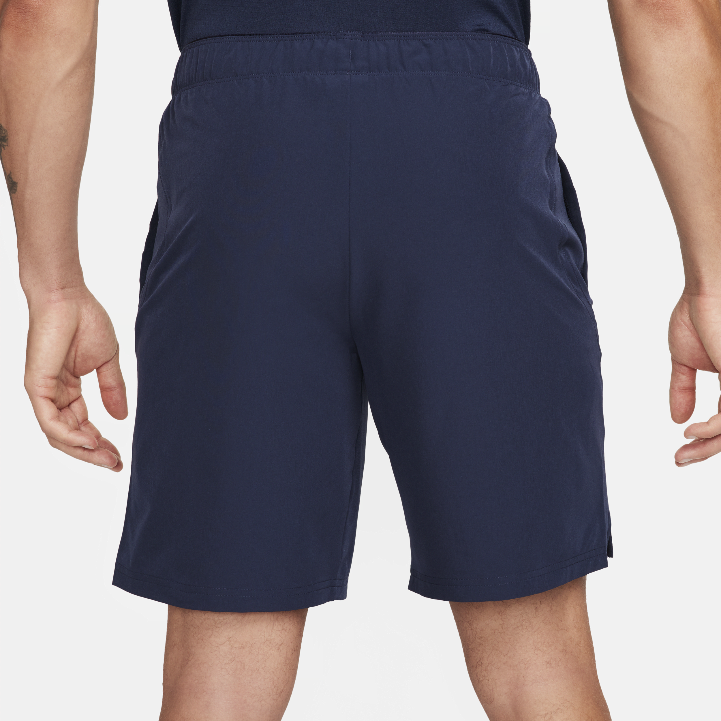 Nike Court Advantage tennisshorts van 23 cm voor heren Blauw