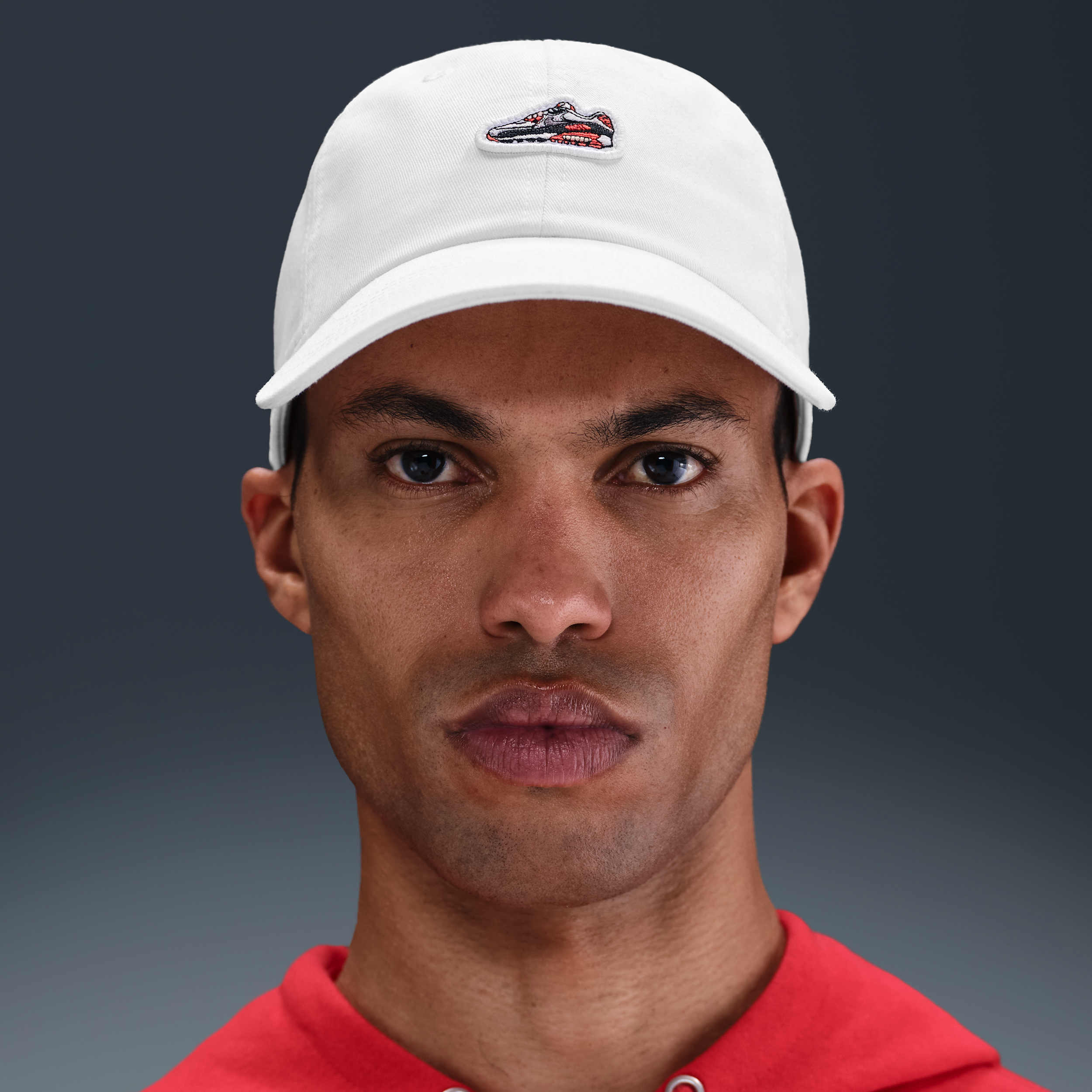 Nike Club Unstructured Air Max 90 Patch Cap - White - Cotton