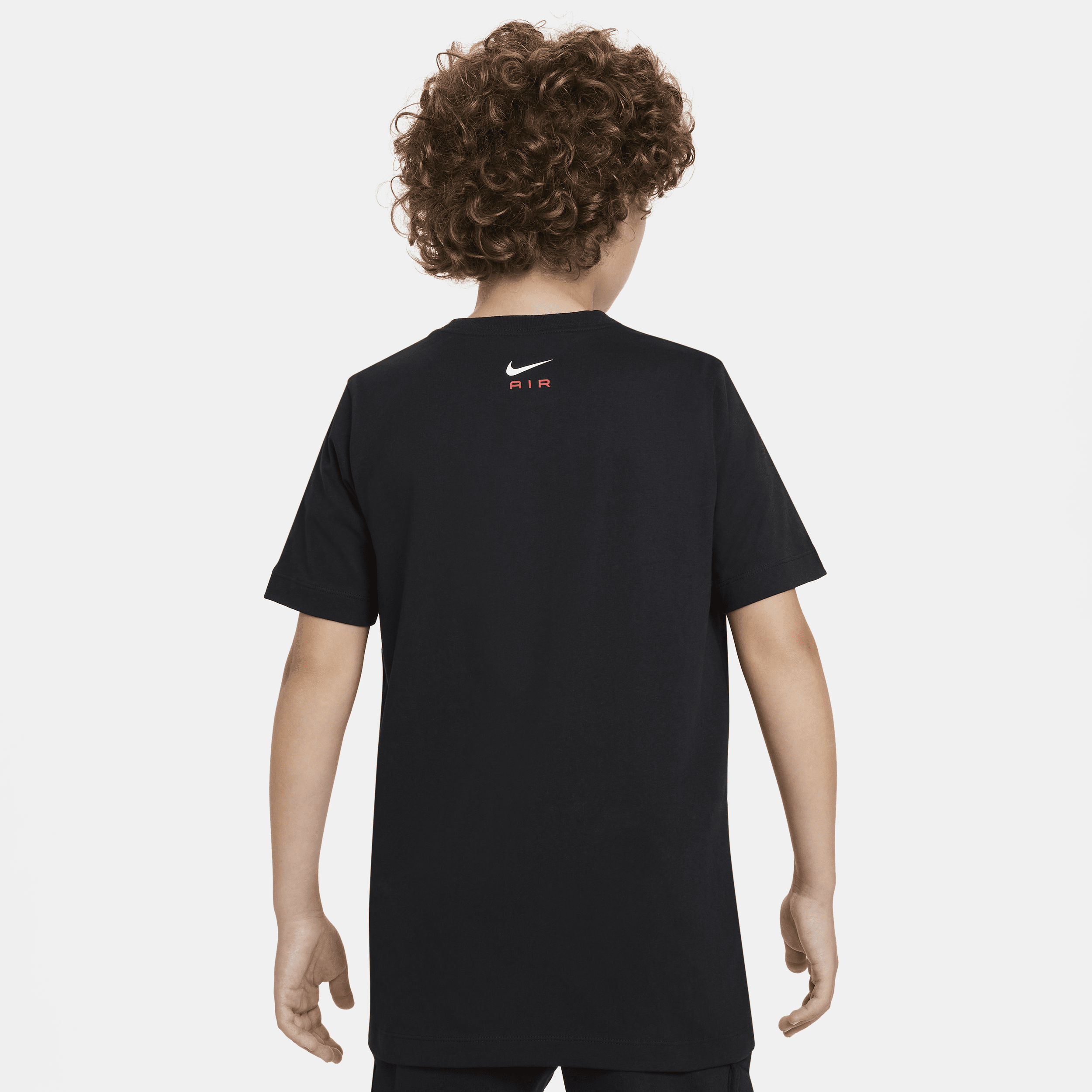 Nike Air T-shirt voor jongens Zwart