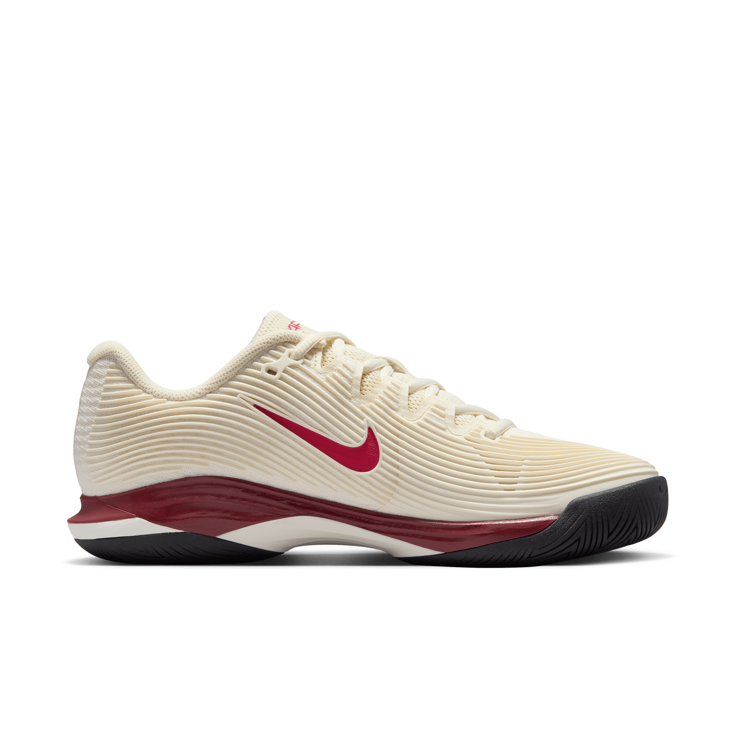 Nike Wmns NikeCourt Air Zoom Vapor 12 HC 'Team Red Rush Pink' | Cream | Women's Size 8 - FV5554-104