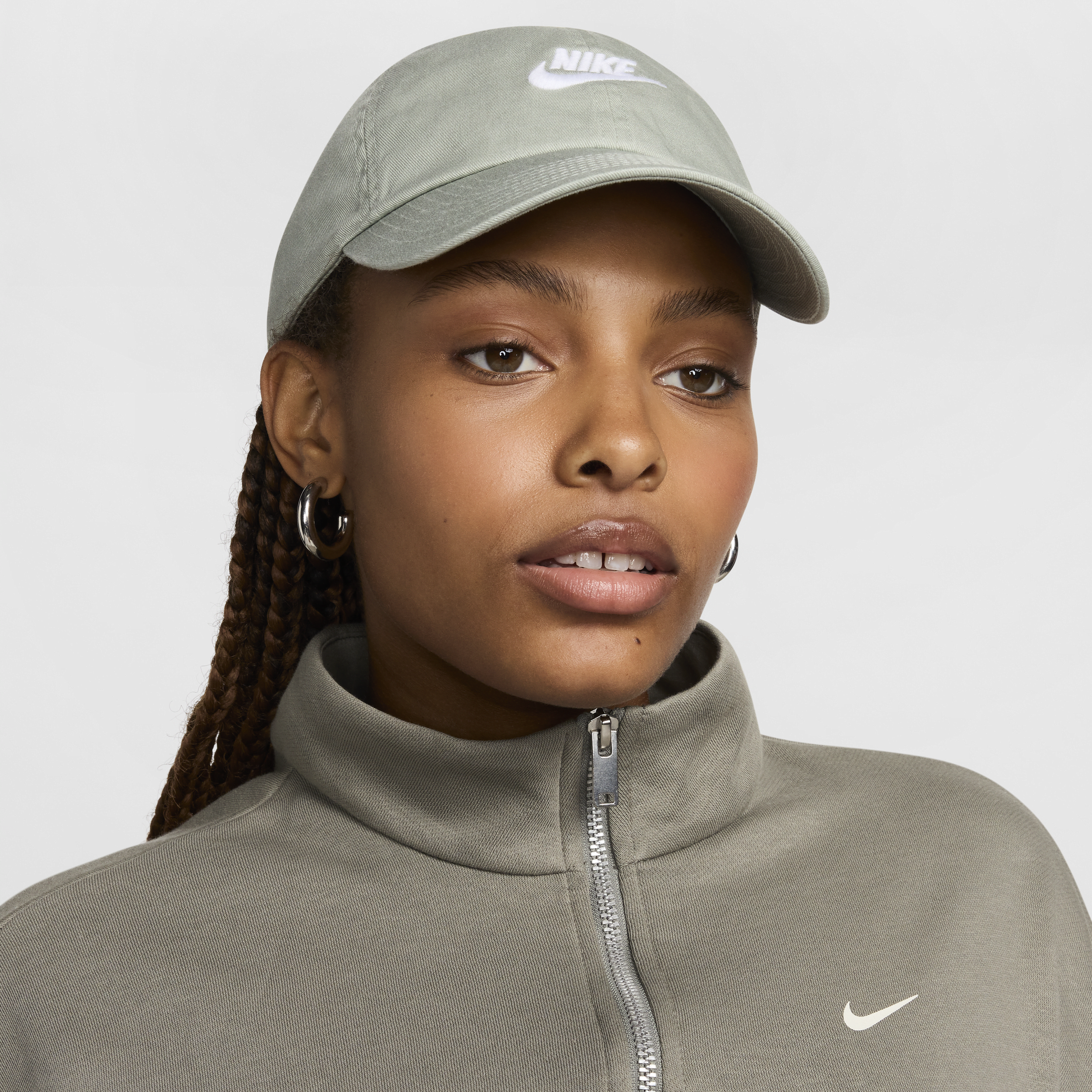 Casquette délavée souple Futura Nike Club pour enfant - Vert