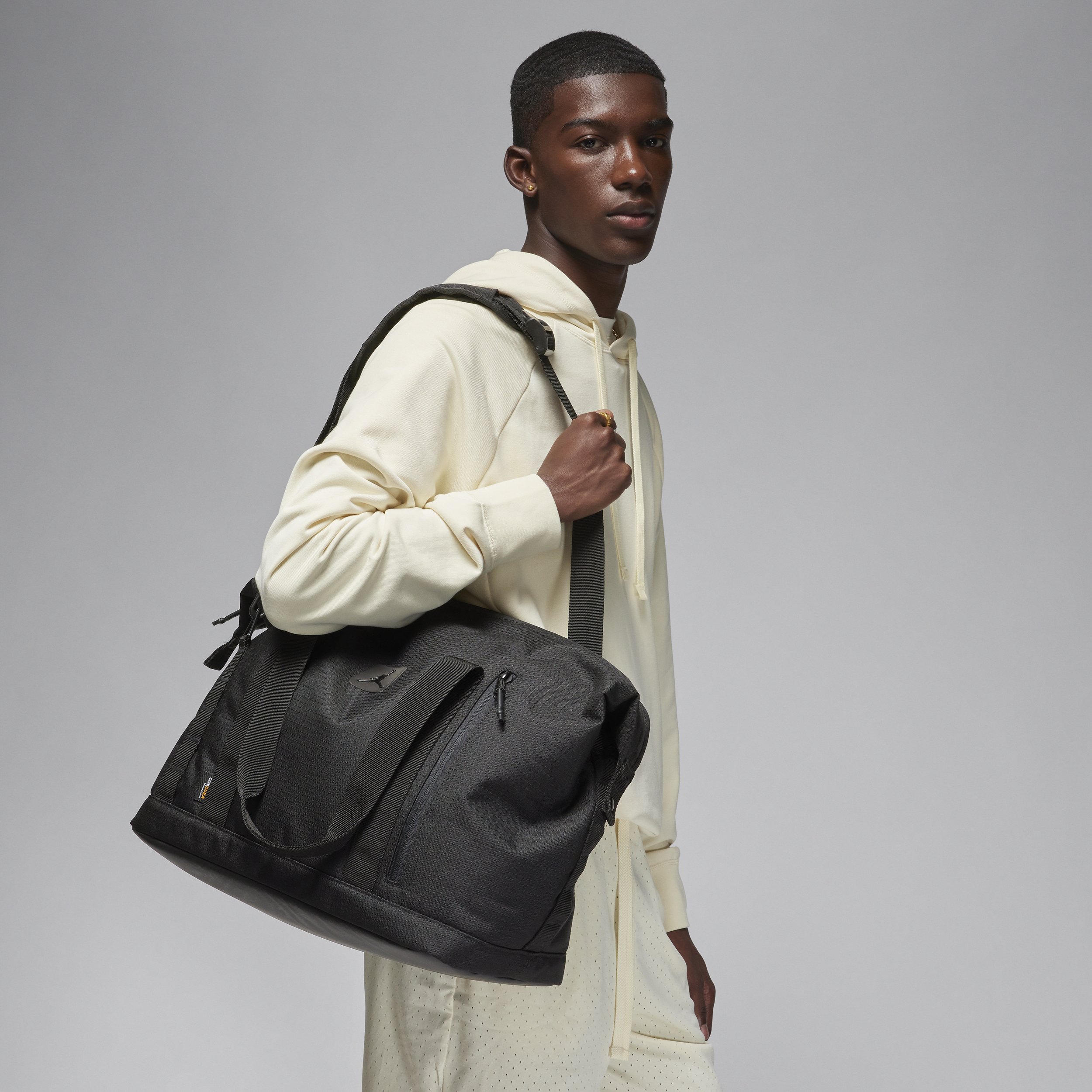 Jordan Flight Duffle sporttas (40 liter) Zwart