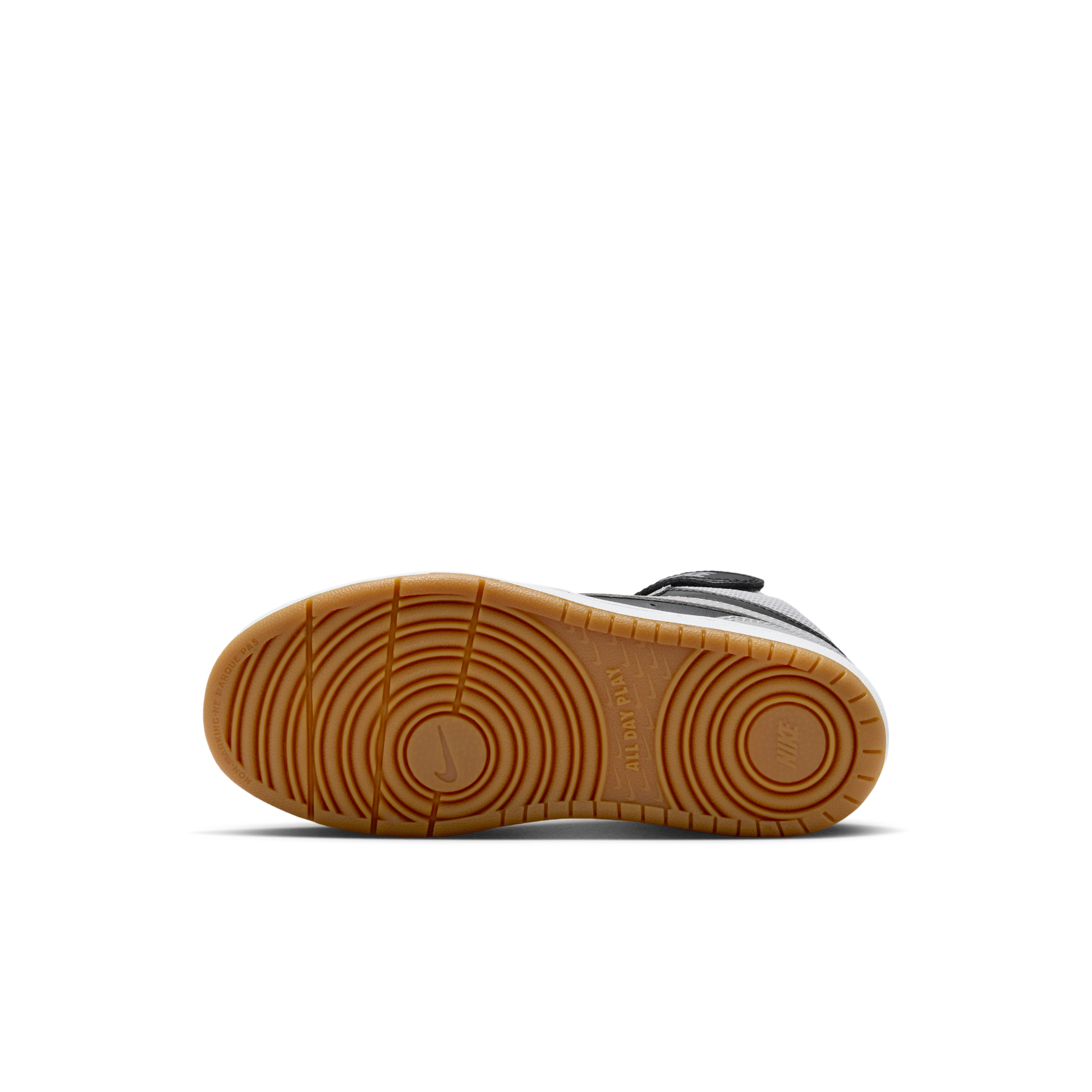 Nike Court Borough Mid 2 PS 'Black White' | Kid's Size 3 - CD7783-016