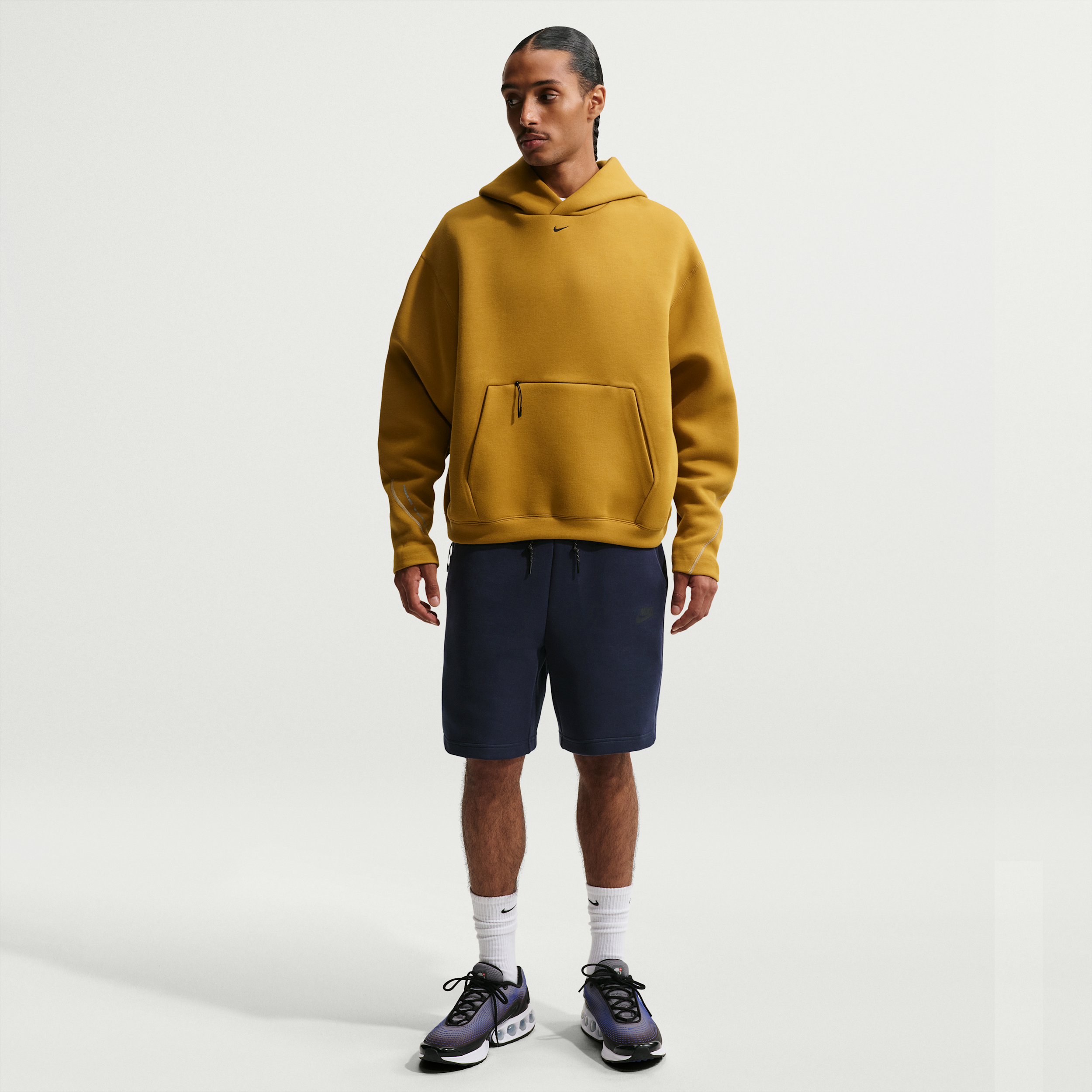 Thumbnail - Nike Tech Fleece-Shorts (Herren) - Blau