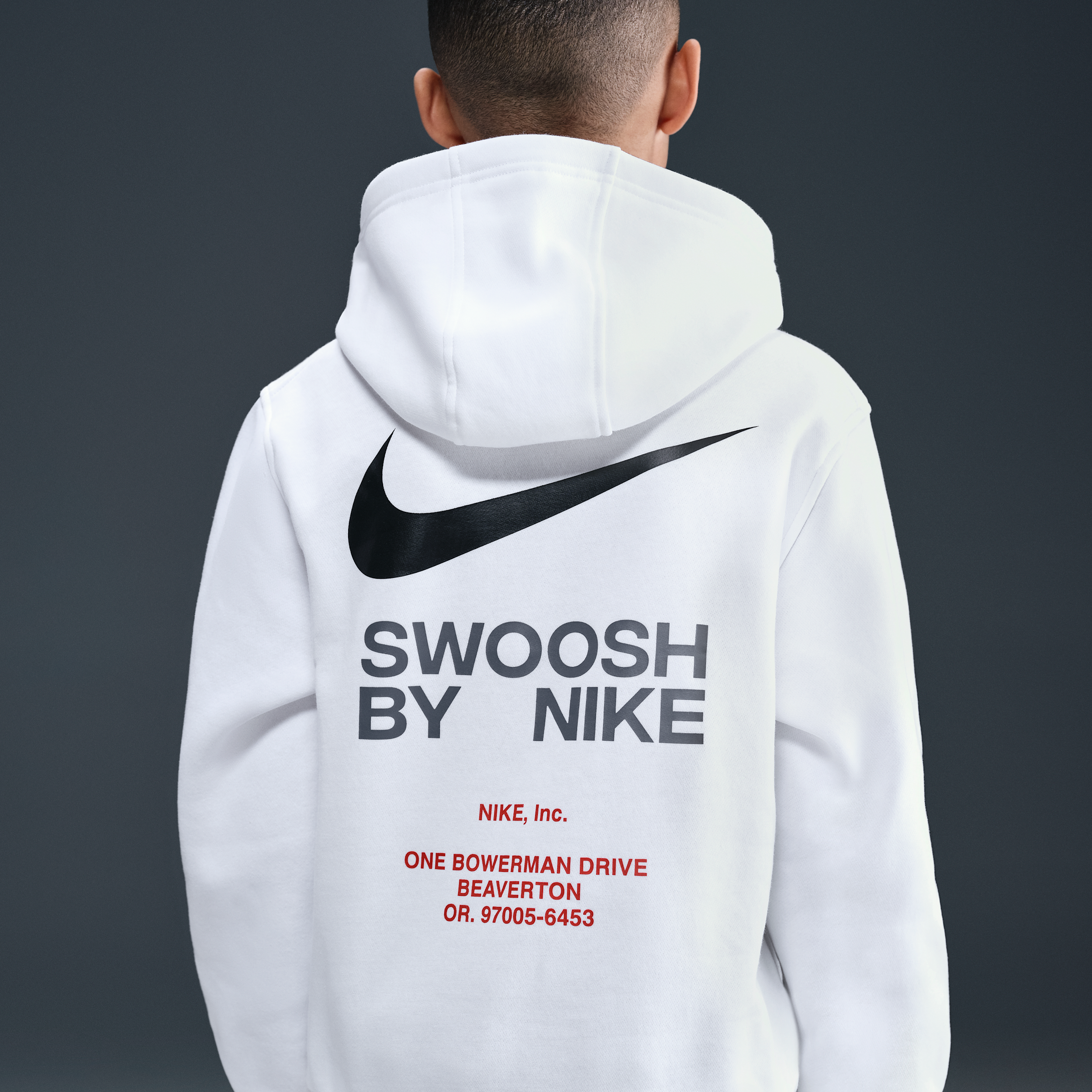 Thumbnail - Nike Sportswear Club Fleece Hoodie für ältere Kinder (Jungen) - Weiß