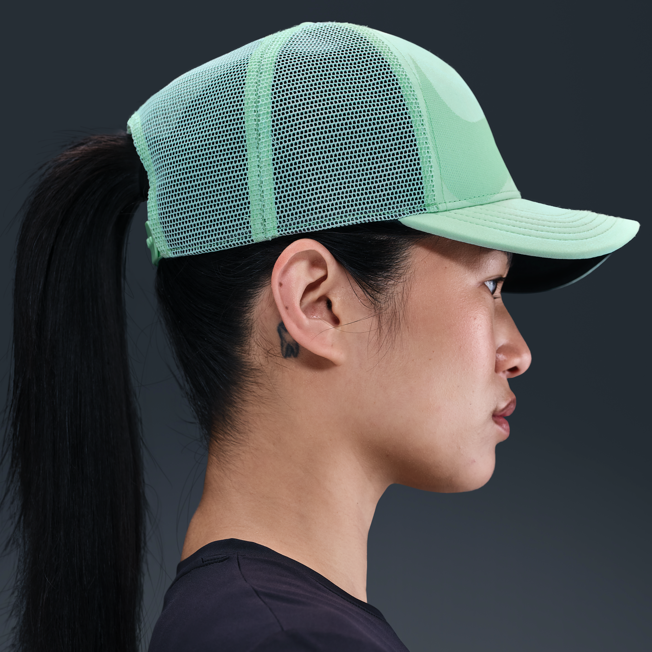 Thumbnail - Nike Rise Dri-FIT Trucker-Cap - Grün