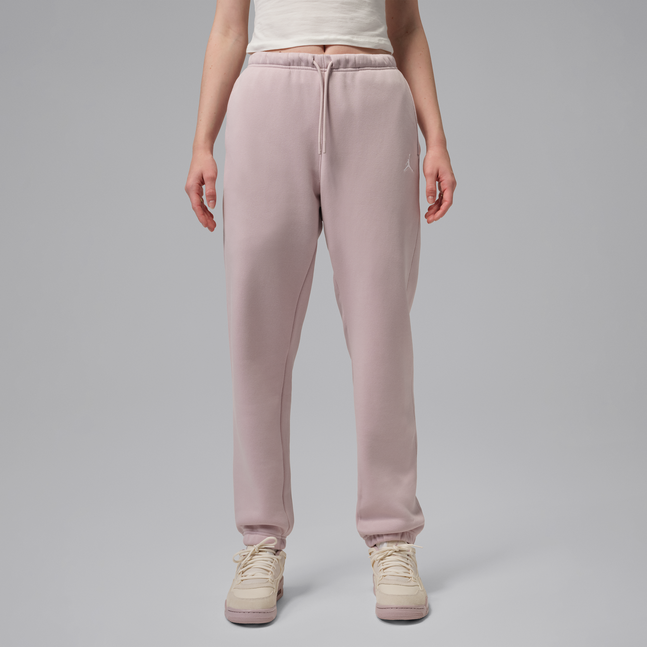 Pantaloni Jordan Brooklyn Fleece – Donna - Rosa