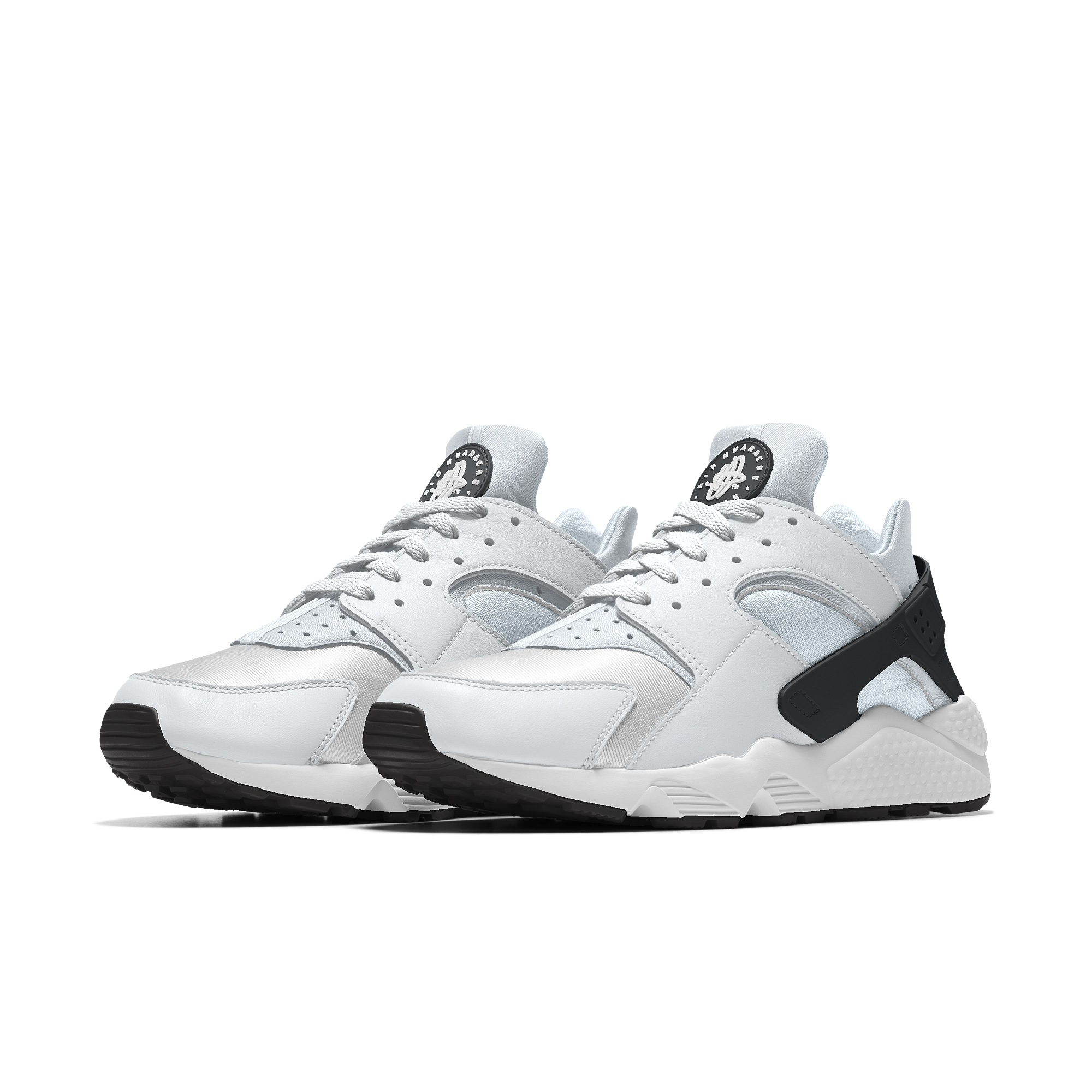 Nike Air Huarache By You tilpasset herresko - White - FD9781-900