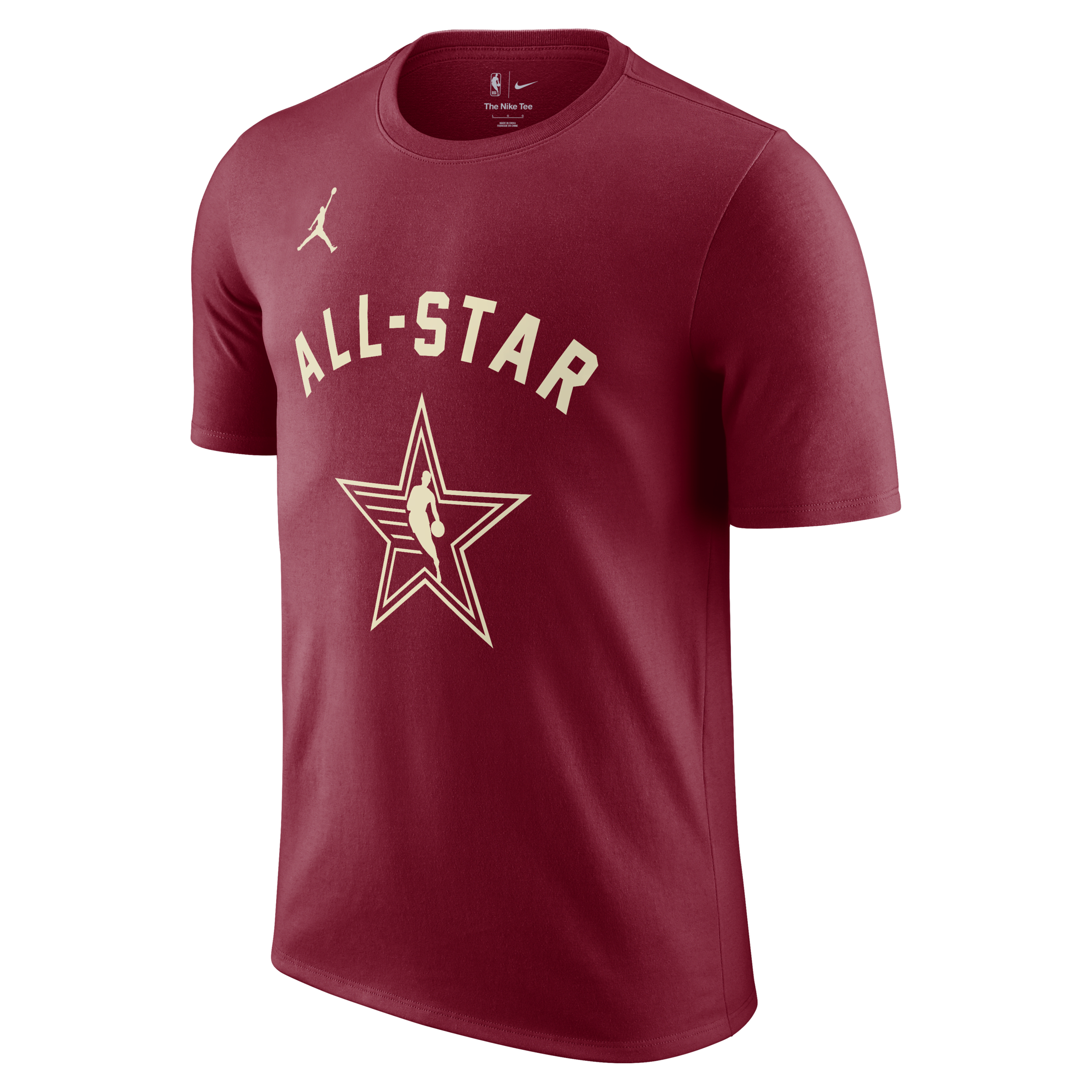 Jordan Steph Curry 2024 NBA All-Star Weekend Essential T-shirt voor heren Rood