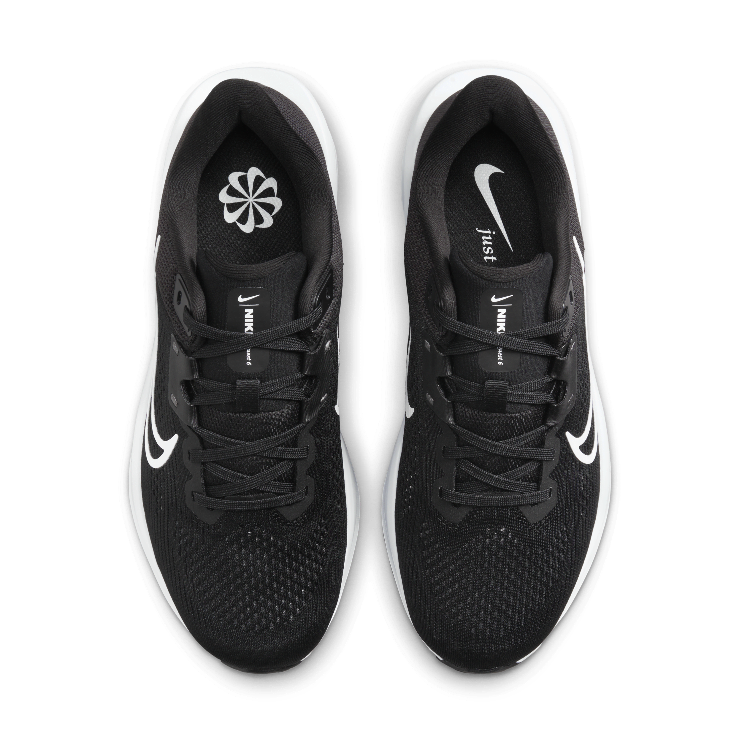 Chaussure de running sur route Nike Quest 6 pour femme - Noir