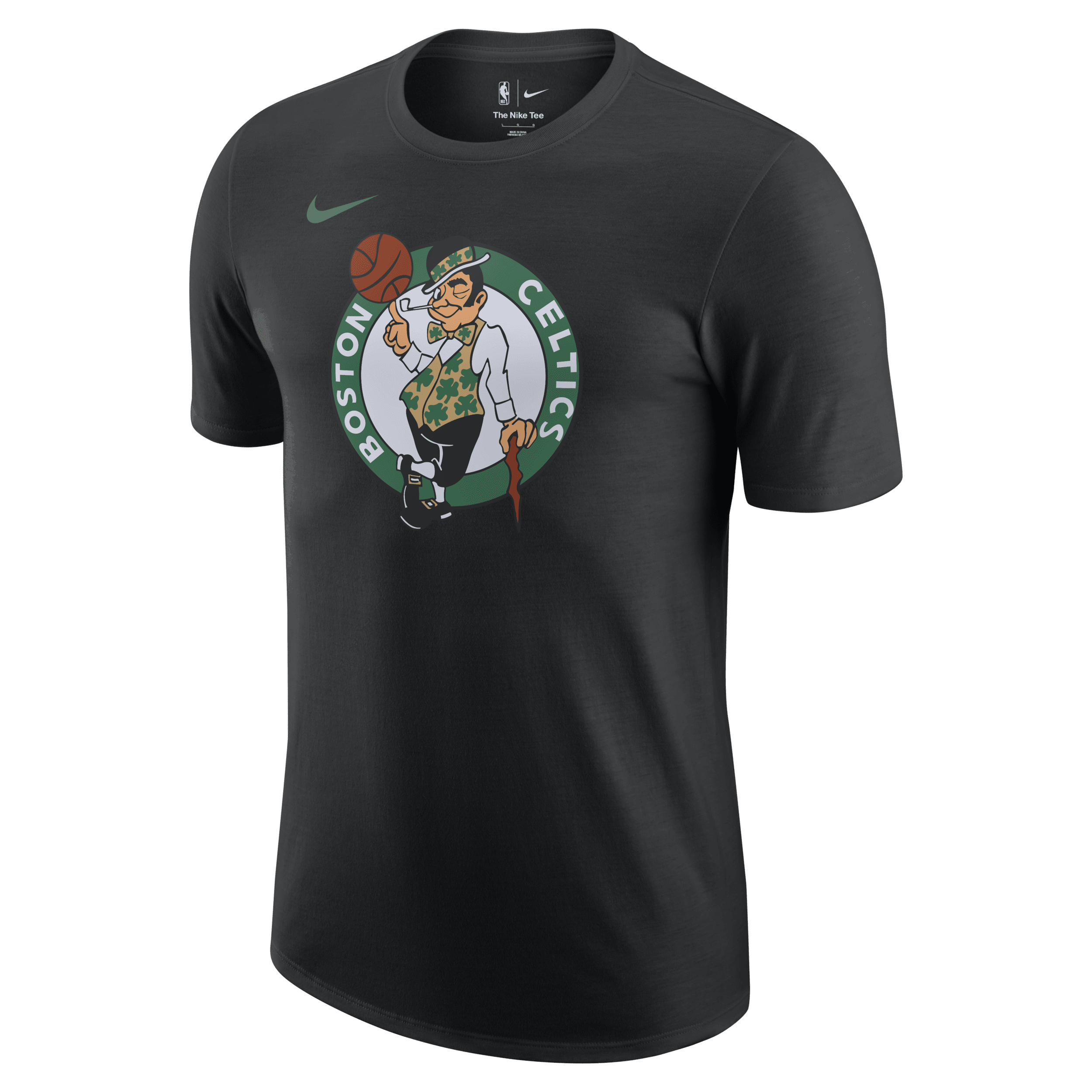 Thumbnail - Boston Celtics Essential Nike NBA-T-Shirt für Herren - Schwarz