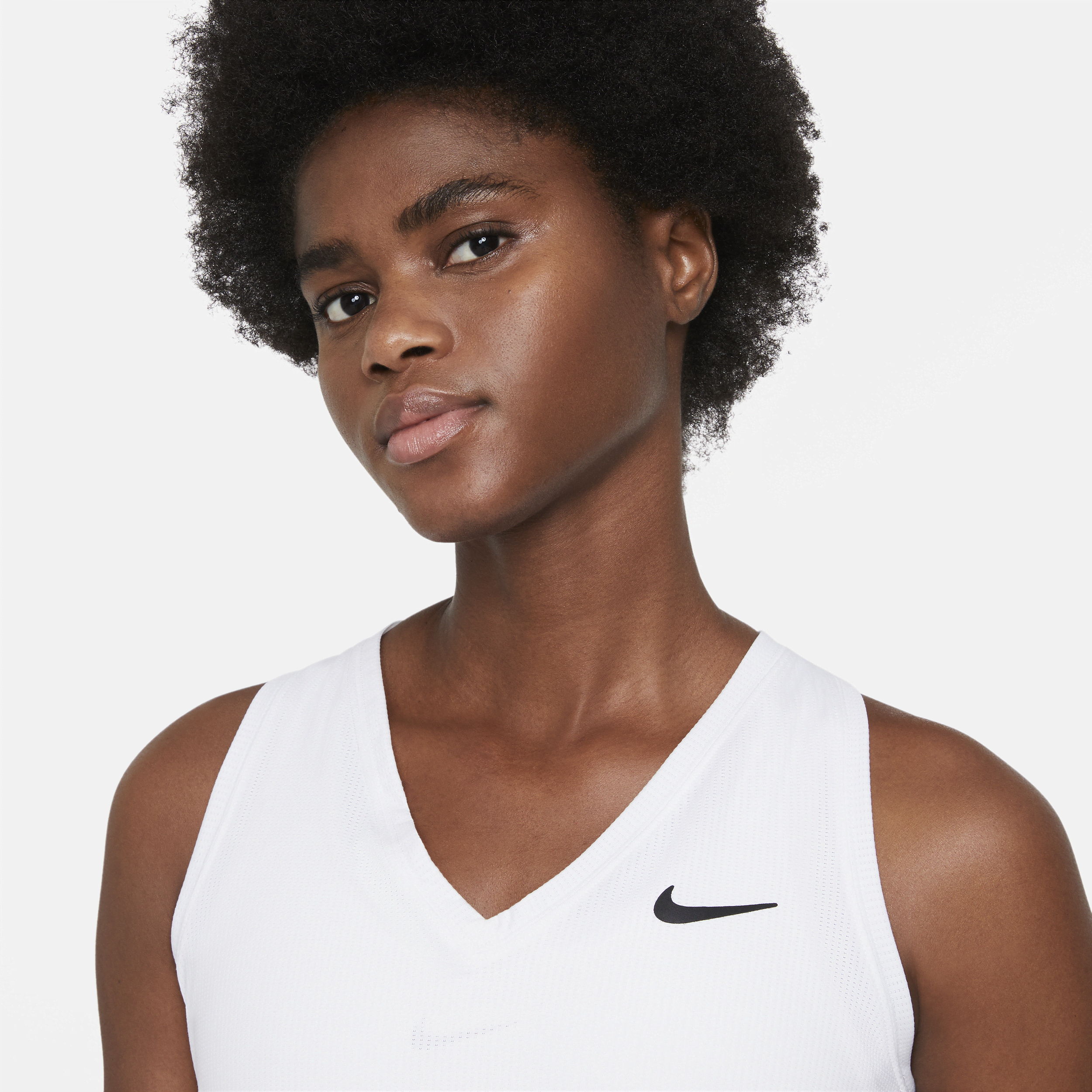 Débardeur de tennis NikeCourt Victory pour Femme - Blanc