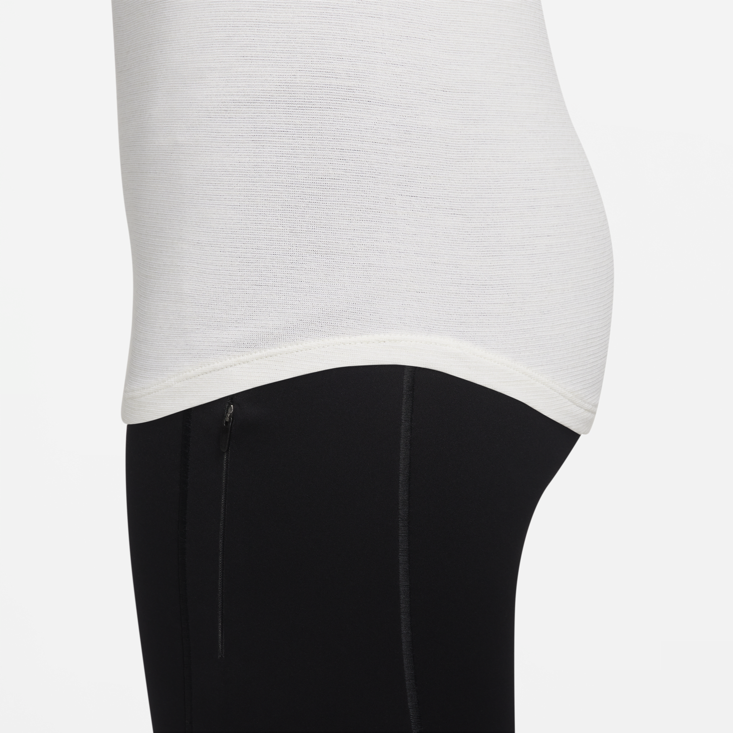 Nike Swift Wool Dri-FIT hardlooptop met korte mouwen voor dames Wit